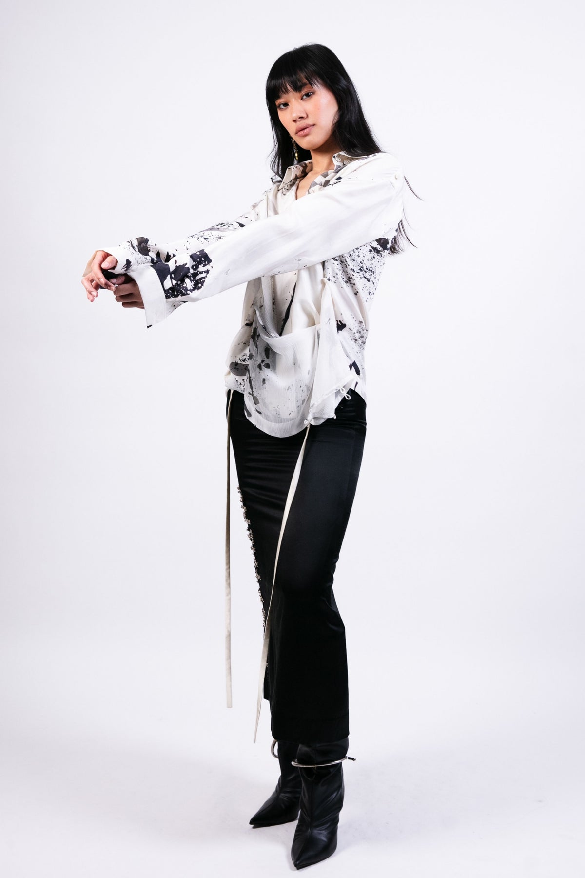Black and White Co-ord Set