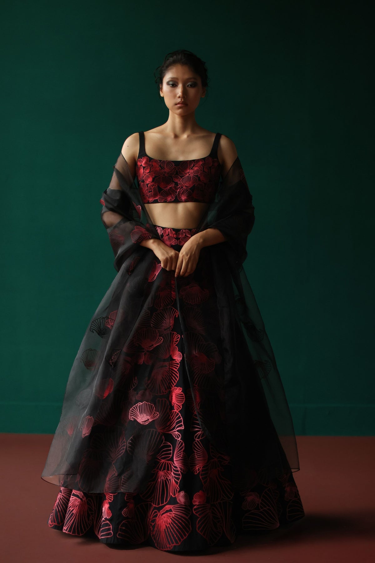 Poppy Lehenga Set