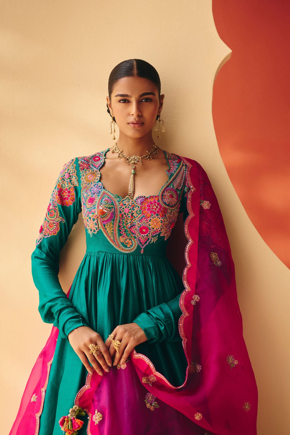Janaki Anarkali Set