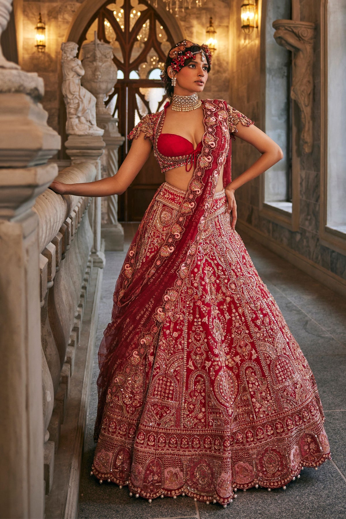 Swans Siam Lehenga Set