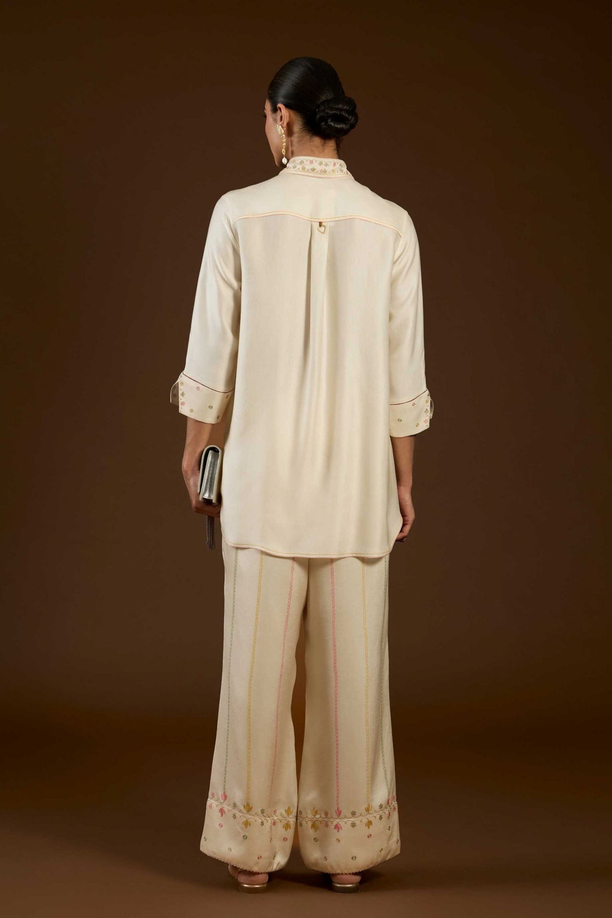 Ivory Aari Co-ord Set