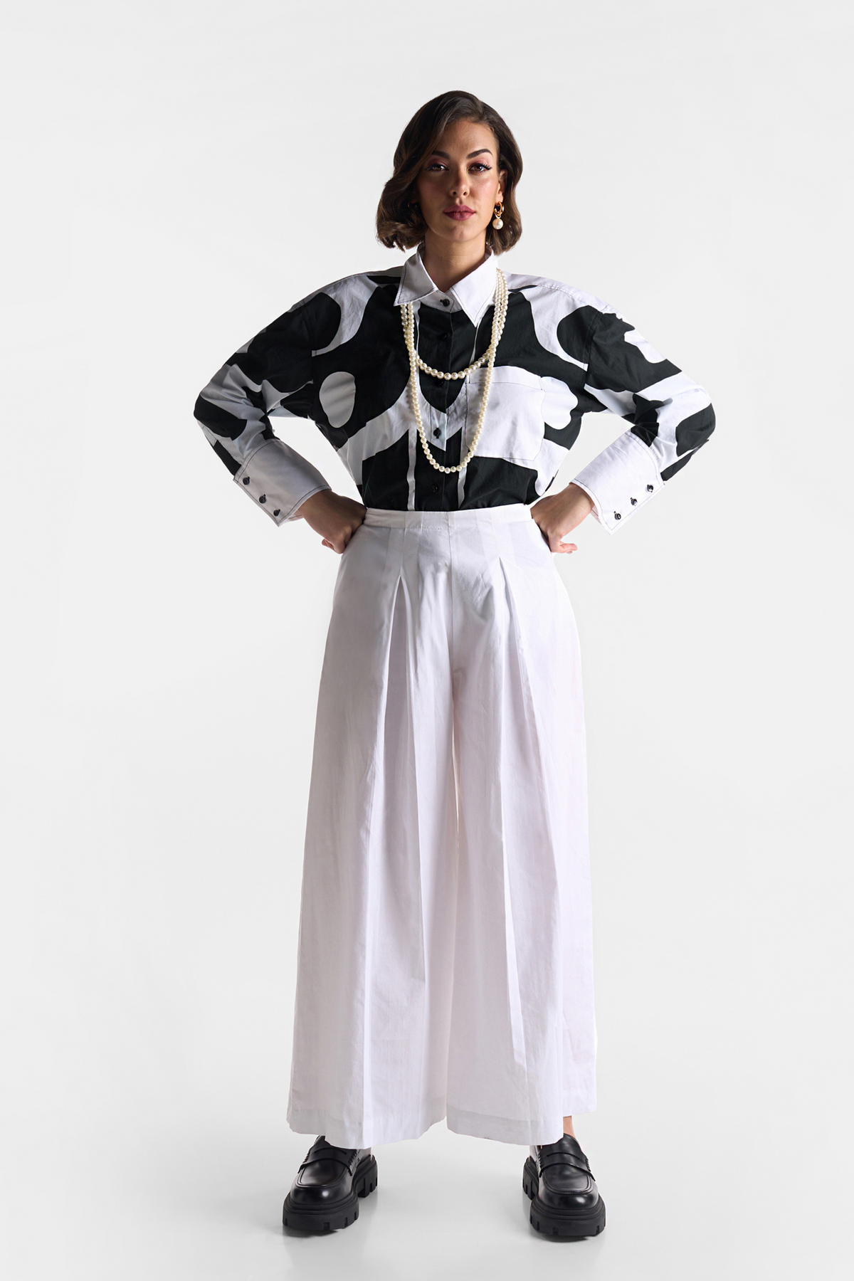 Pearl White Pant