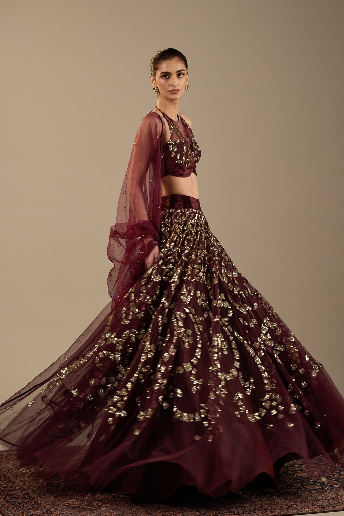 Veno Lehenga Set