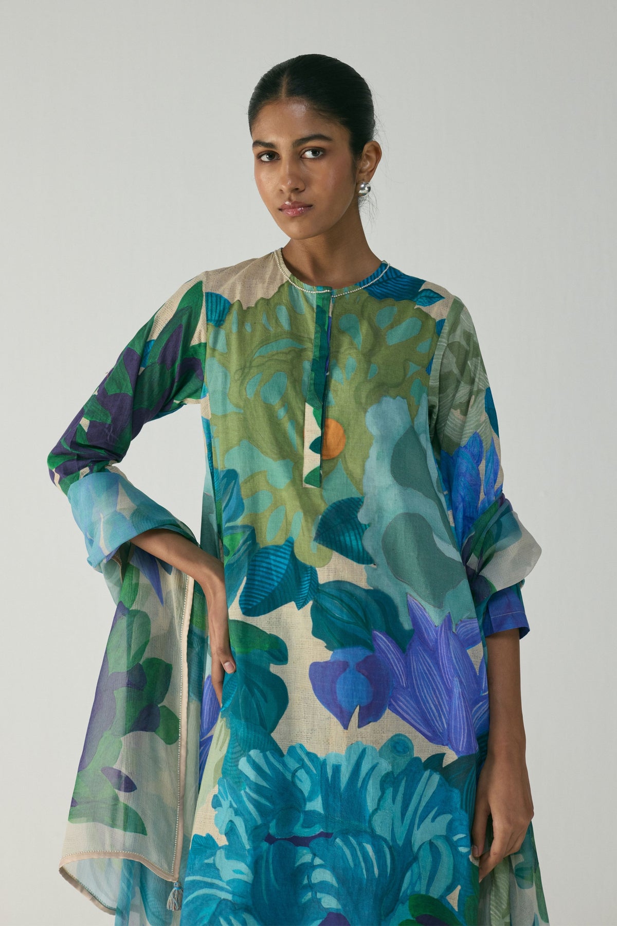 Garden Party Chiffon Dupatta