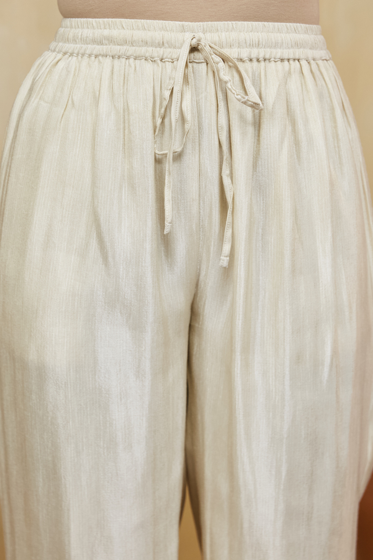 Pastel Pink Chanderi Dina Kurta Set