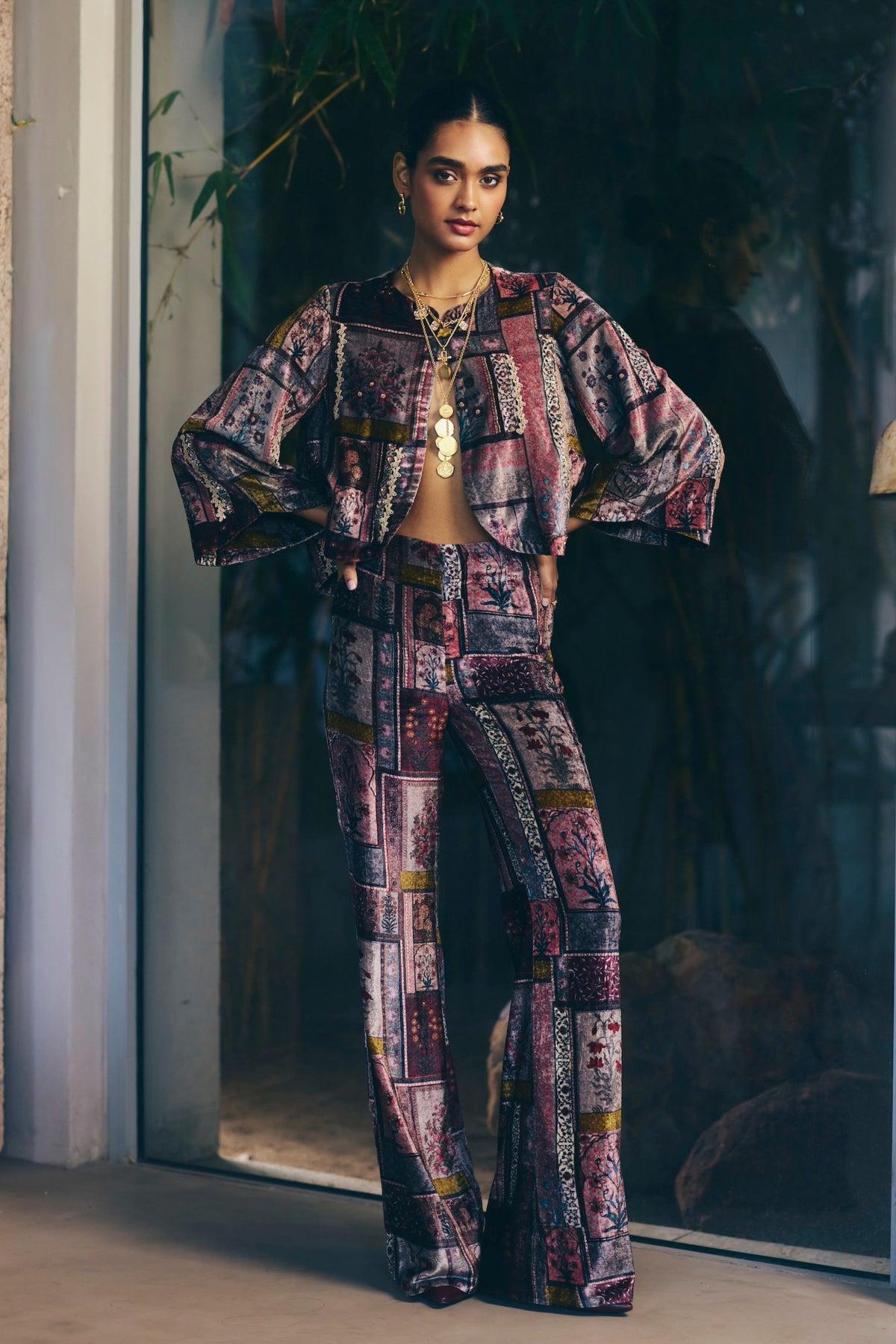 Zenia Velvet Jacket Multi