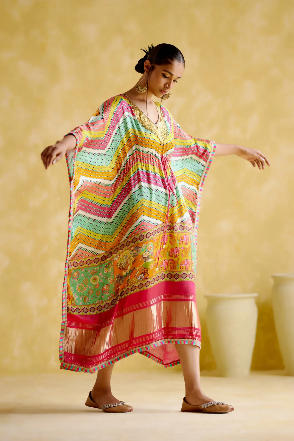 Ahilya Multi Color Kaftan