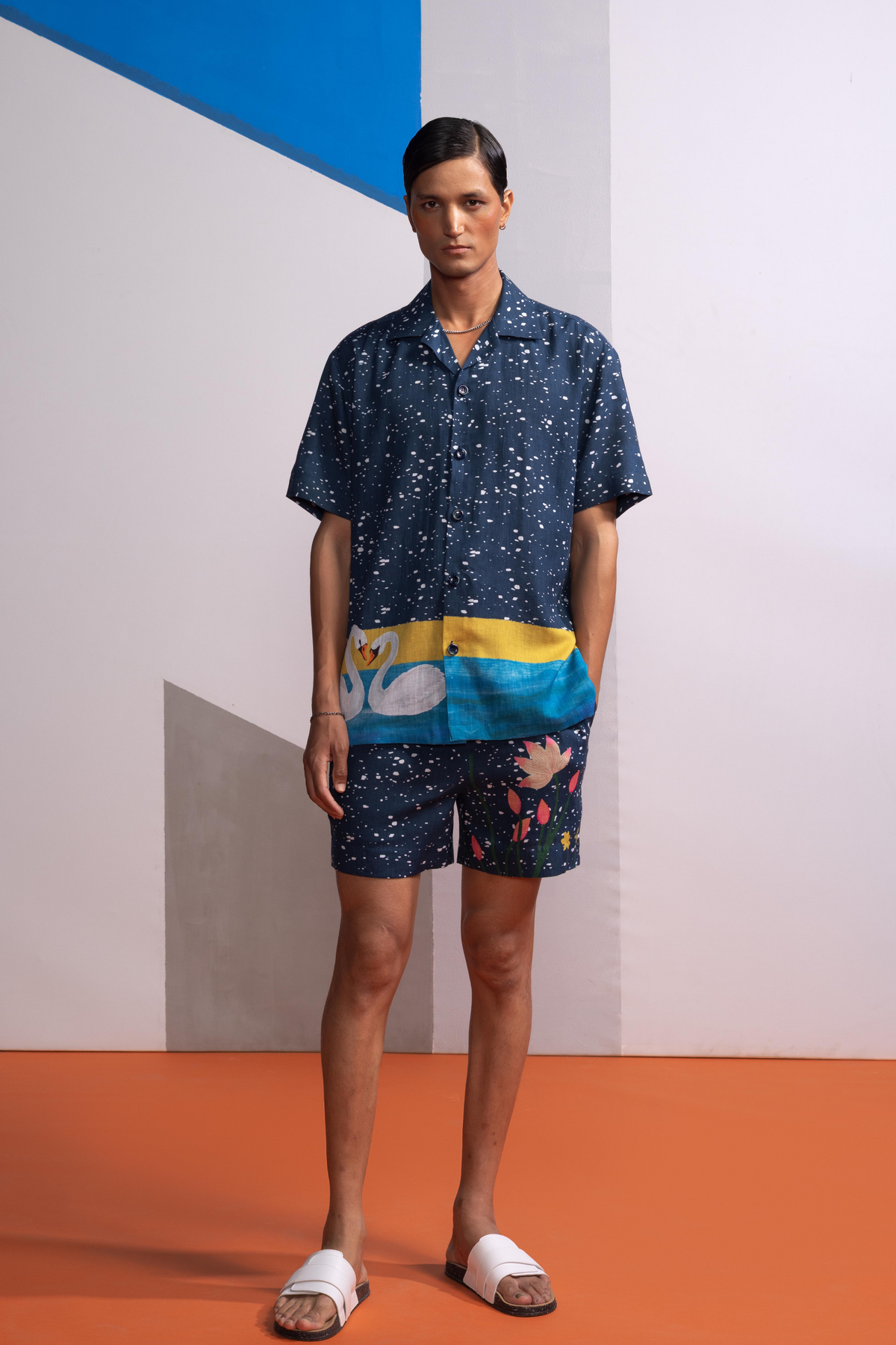 Night Swan Relaxed Shirt