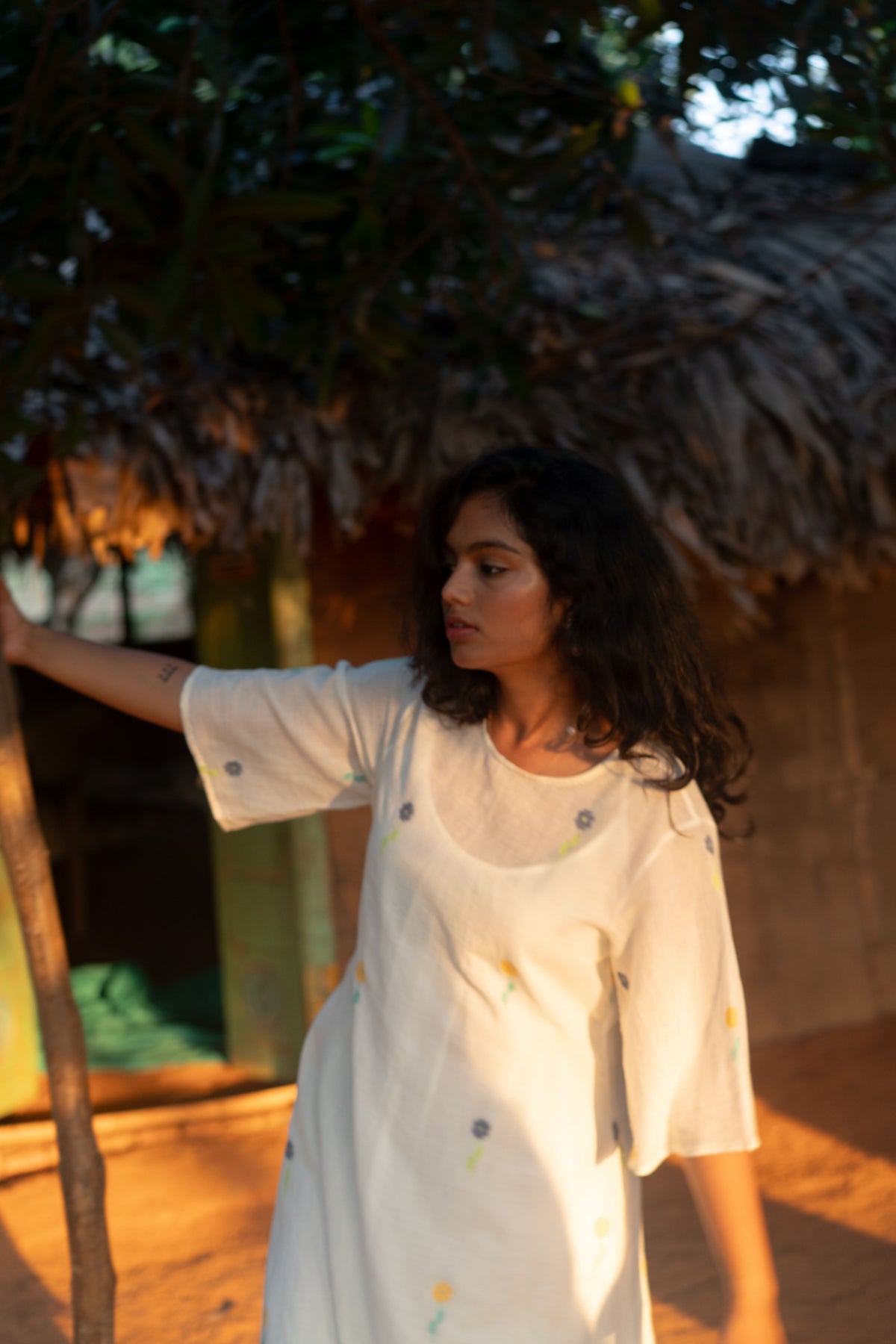Tara Tunic In Ivory