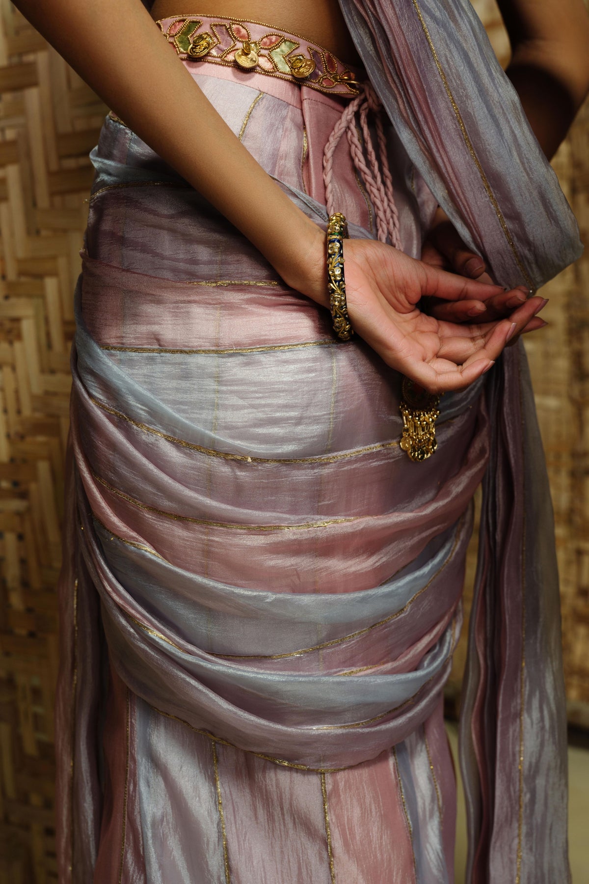 Lishak Draped Saree Set