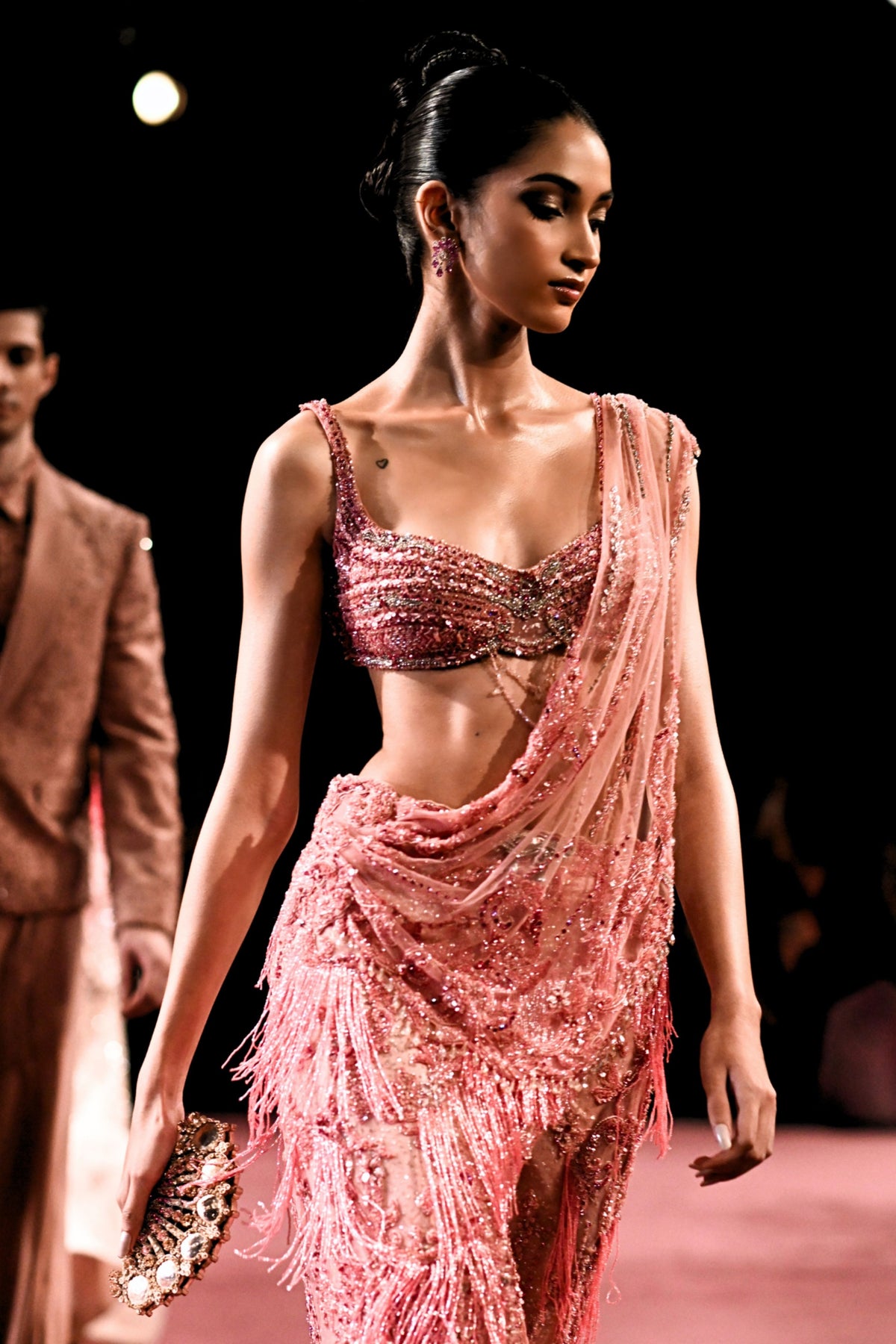 Pankhuri Saree Set