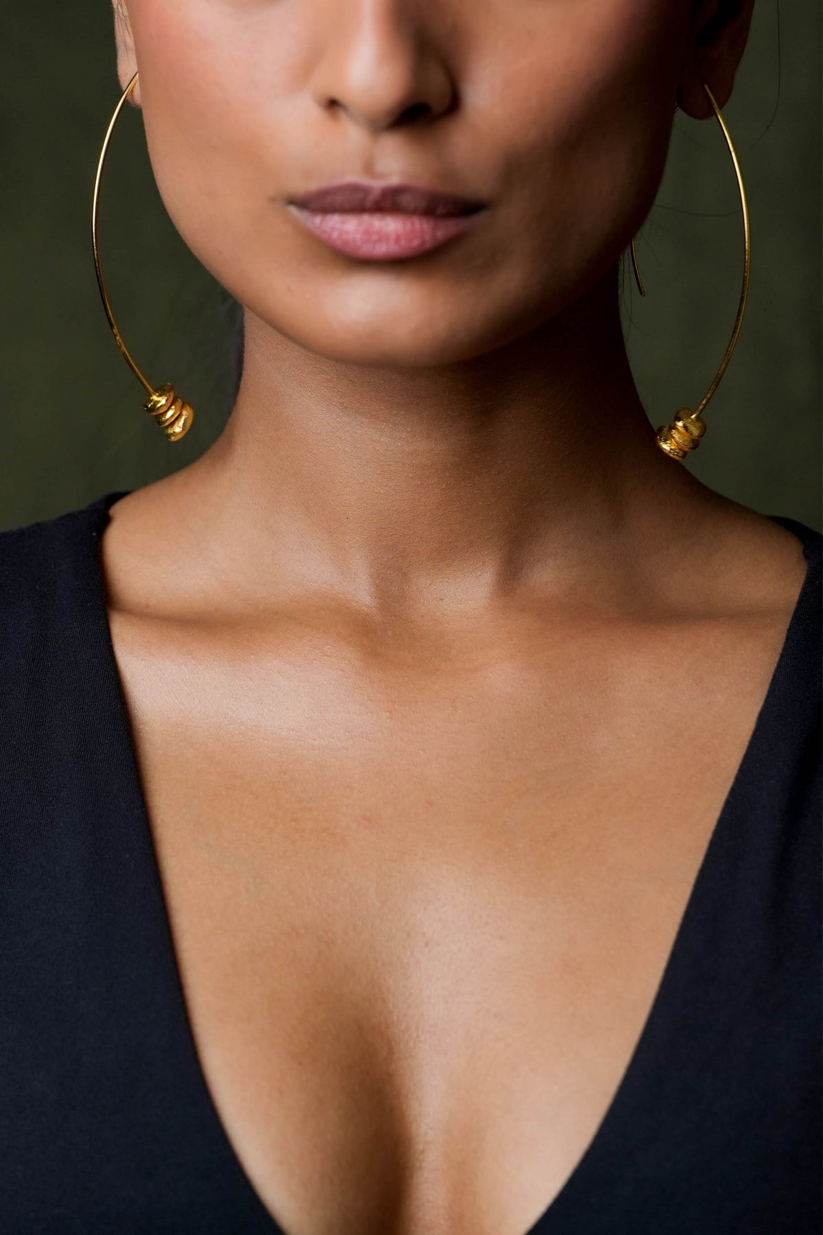 Tera Golden Earrings