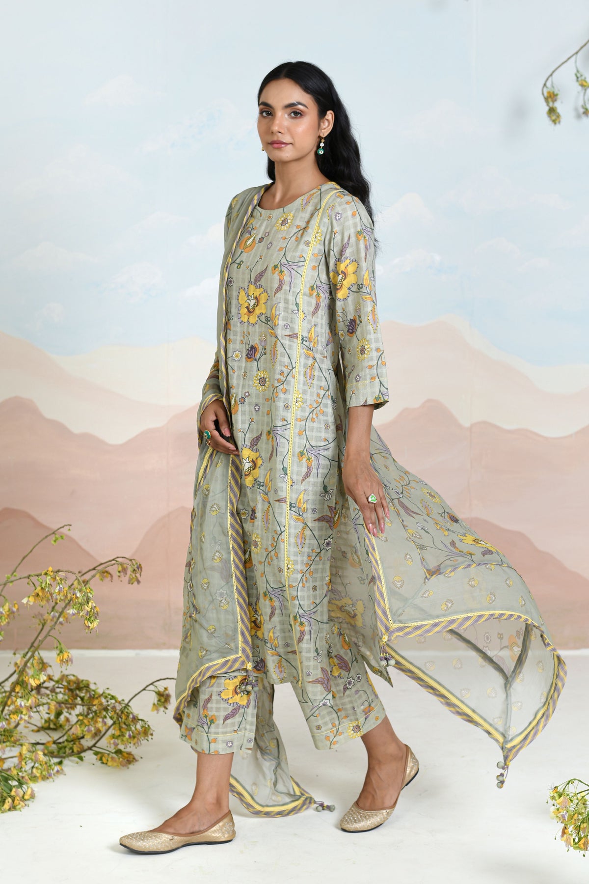 Floret Kurta