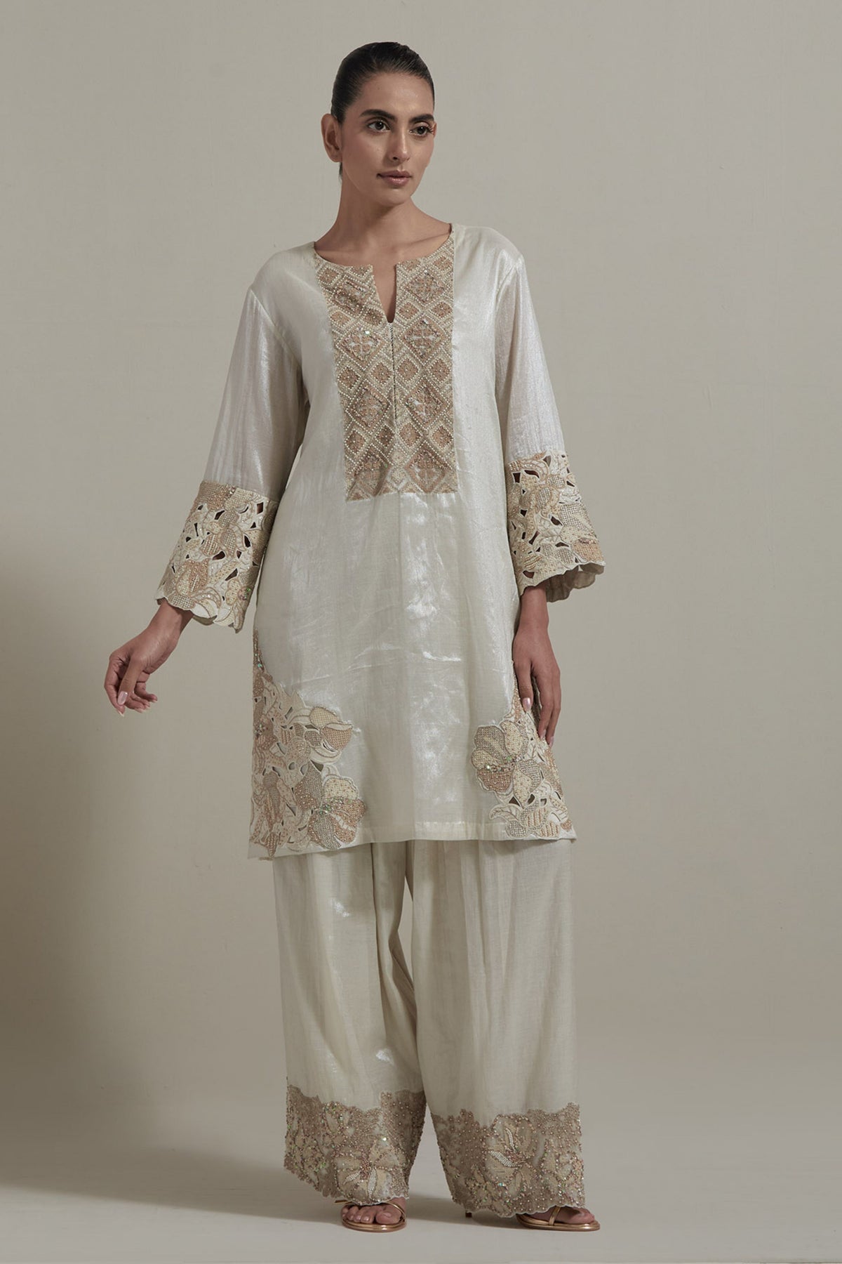 Ivory Kurta Set