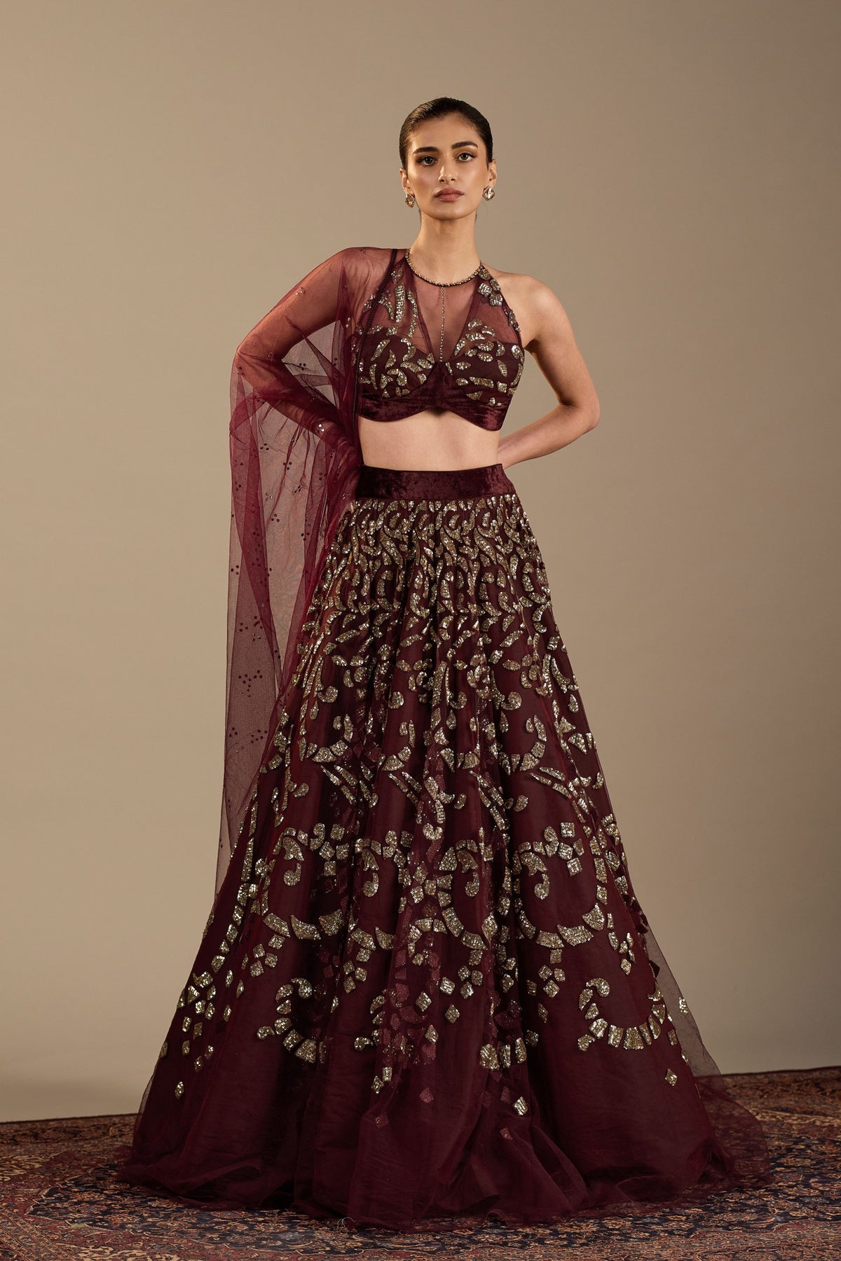 Veno Lehenga Set