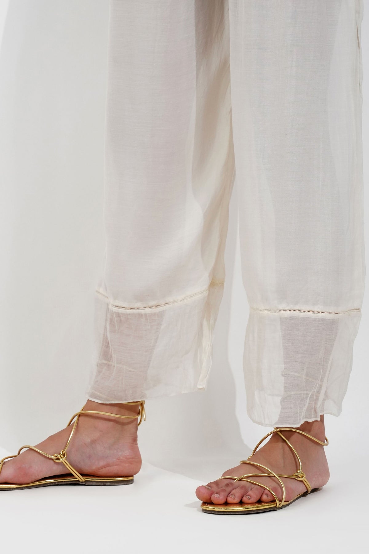 Fliry Pleats Shabby-chic Tunic Set