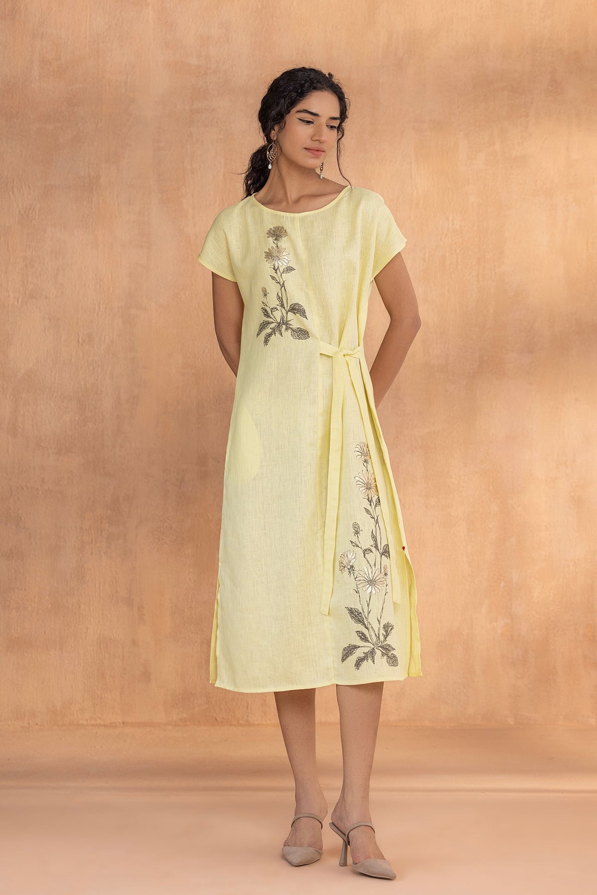 Golden Daisy Dress
