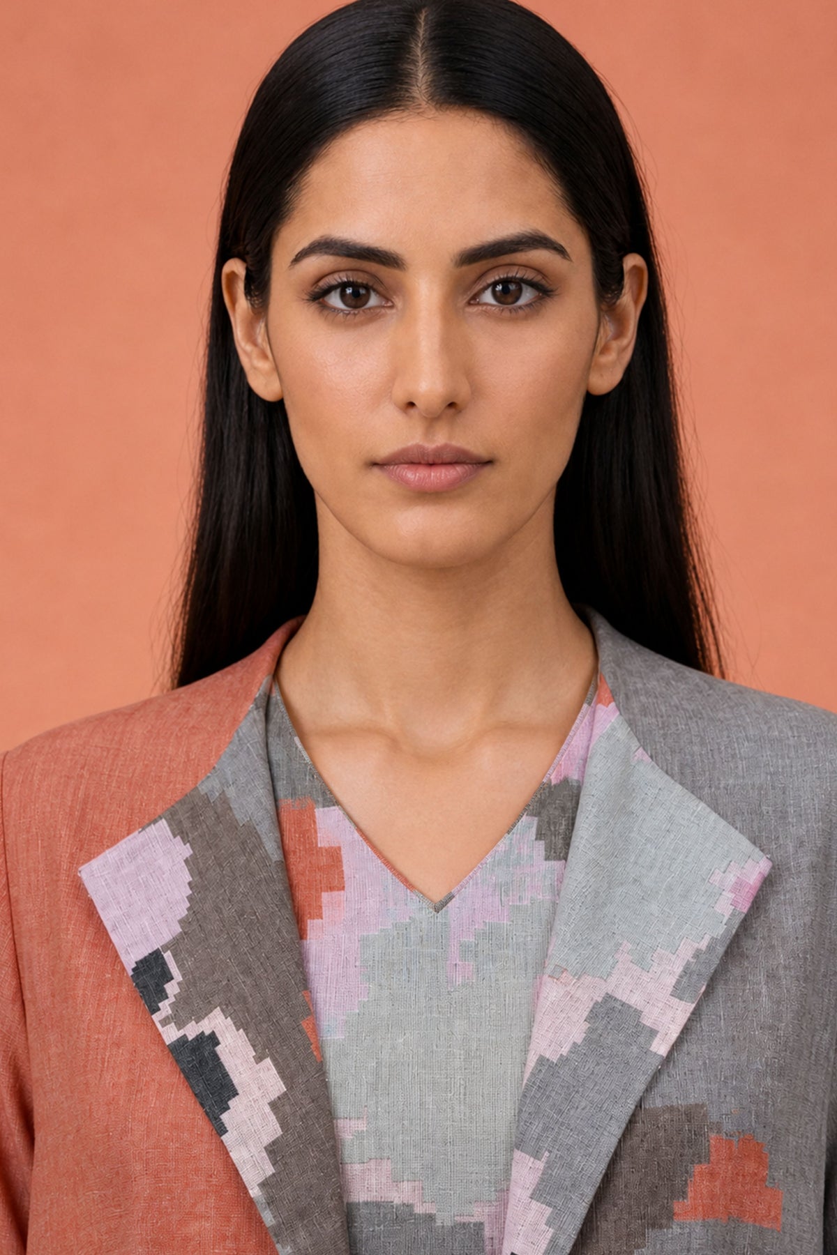 Ikat Rose Jacket Dress Set