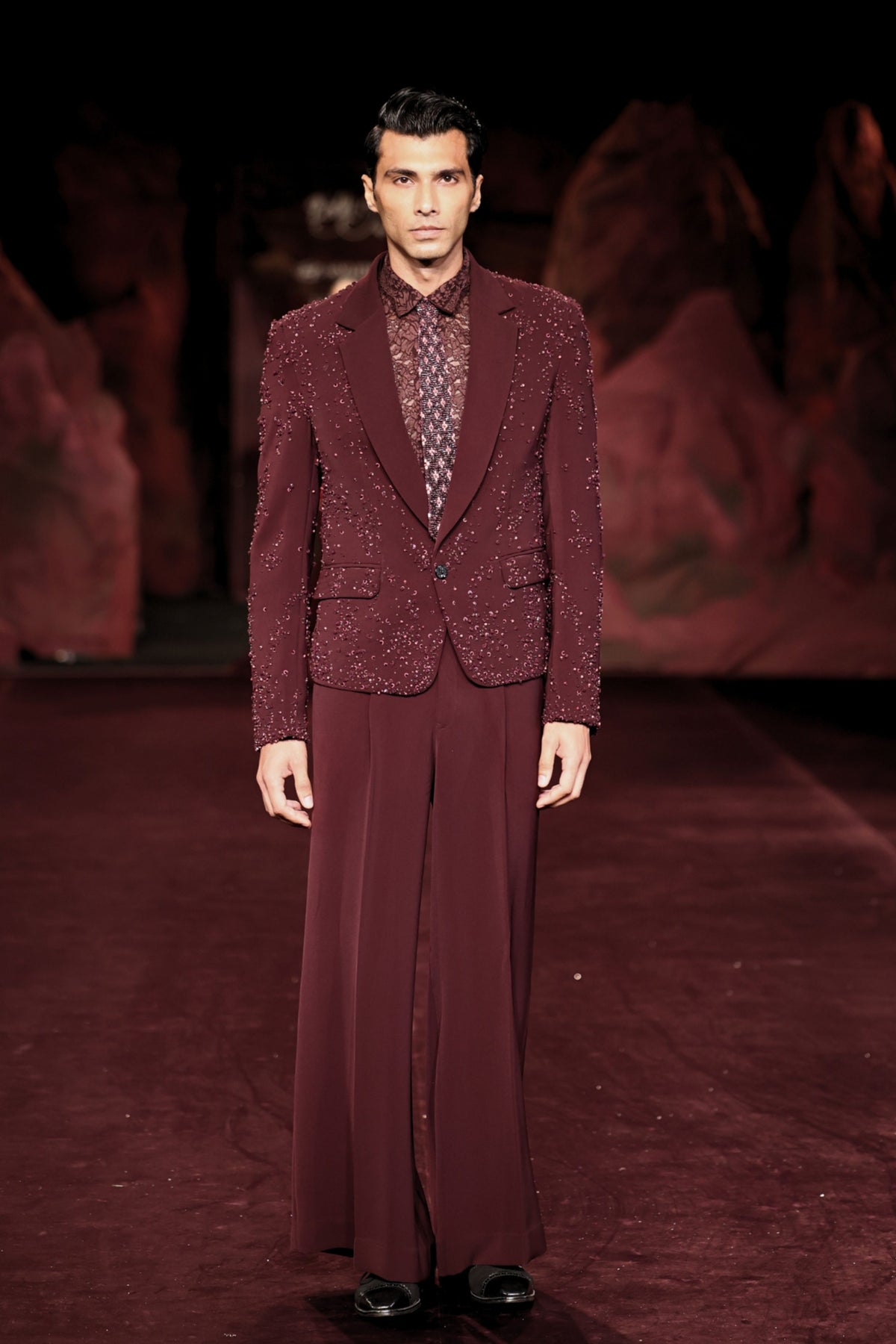 Merlot Jacket Set
