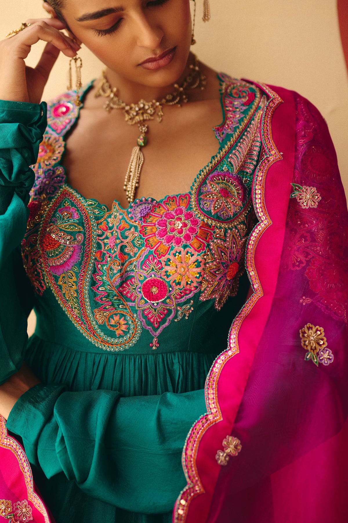 Janaki Anarkali Set