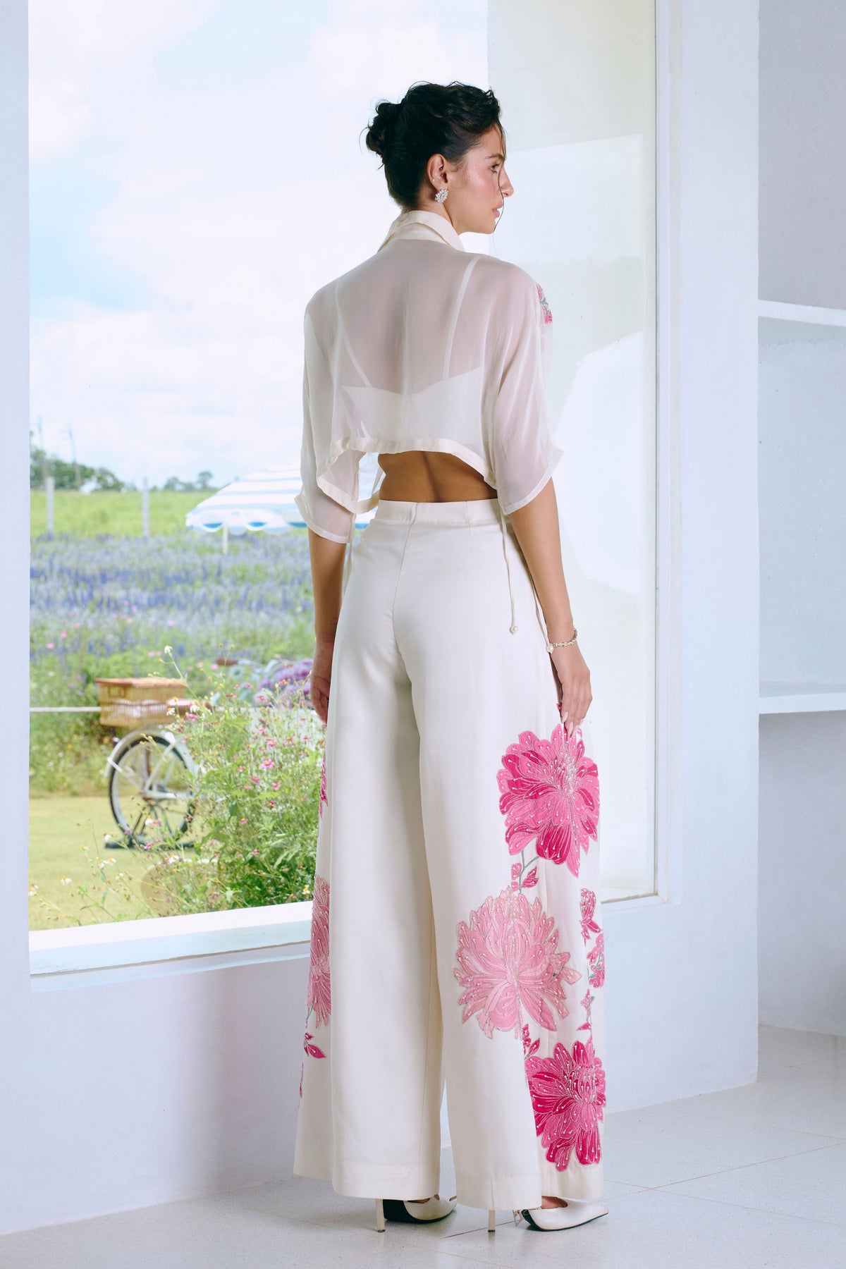 Dallas Crop Top With Pants