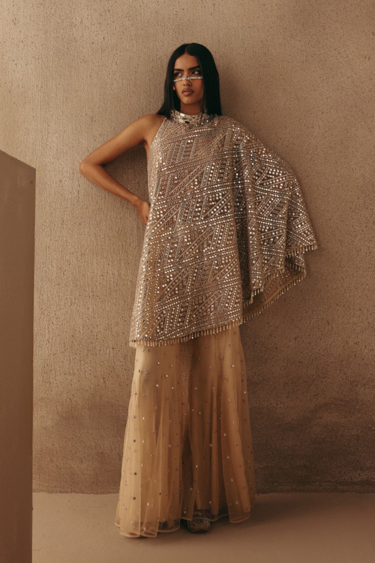 Mirror Work One Shoulder Top