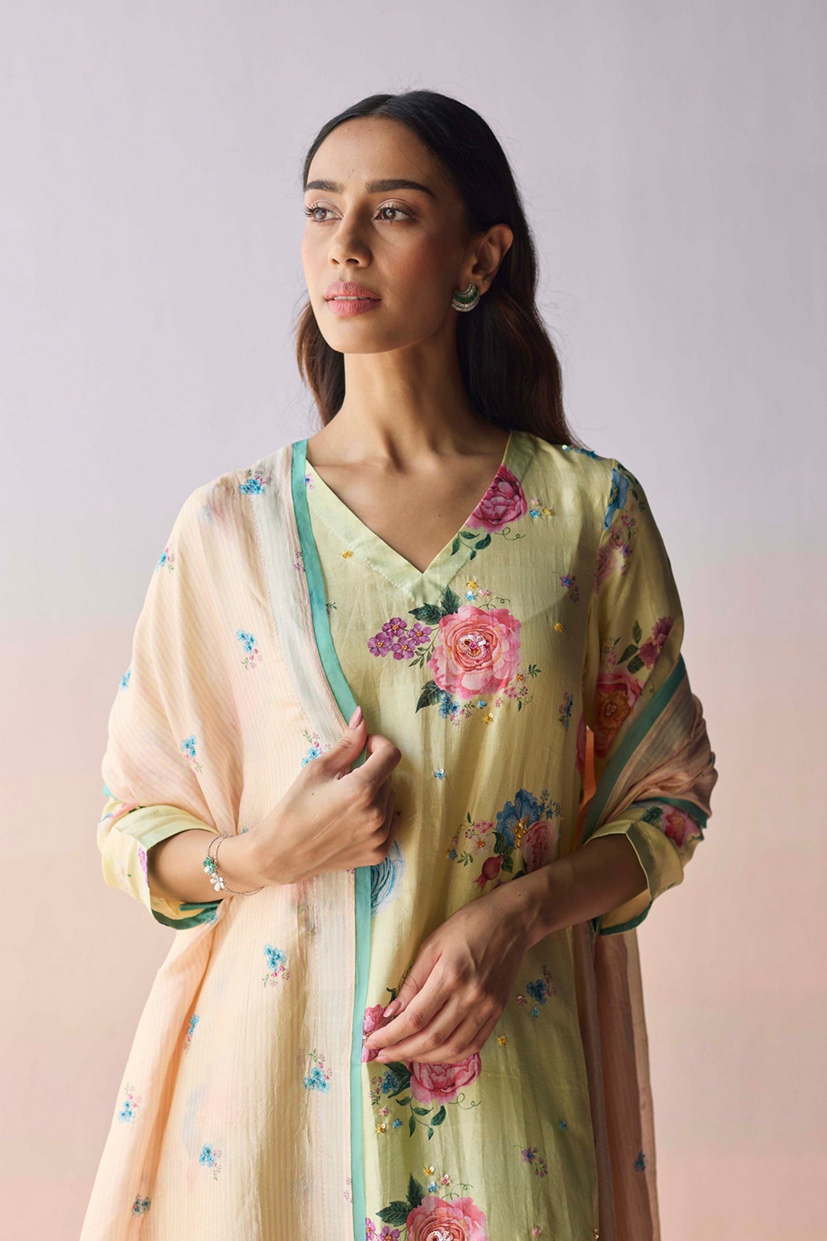 Soulflower Green Dupatta