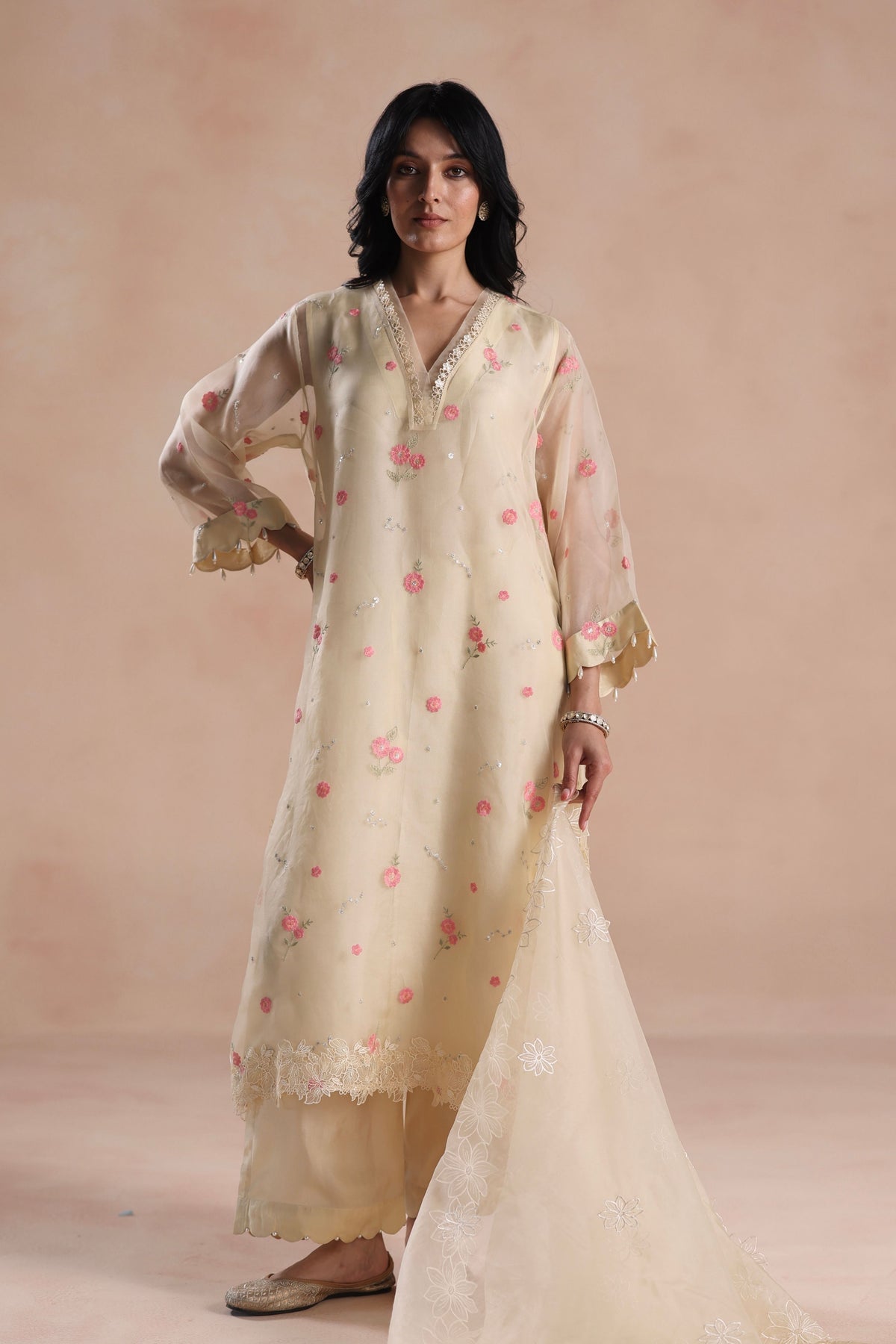 Sareena Ivory Kurta Set
