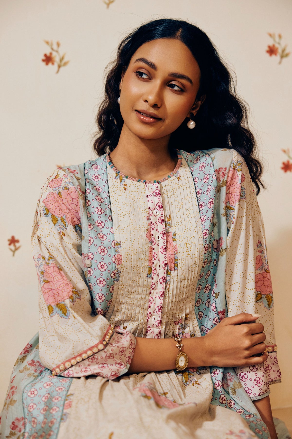 Block Printed Kurta Set