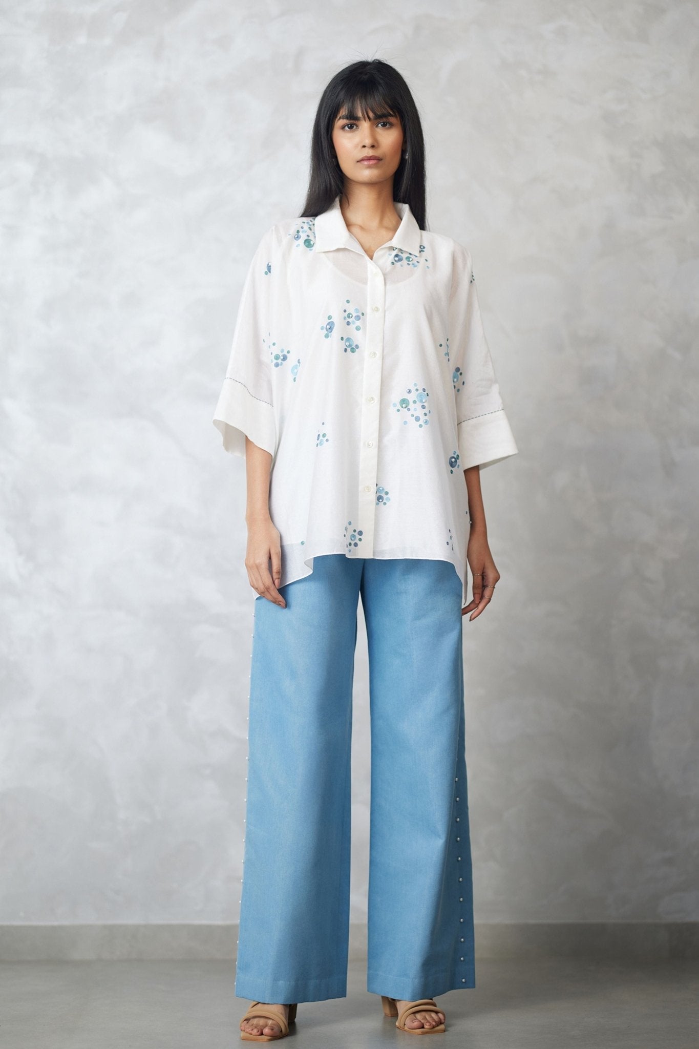 Ivory Co - ord Set - Nachiket Barve - Elahe