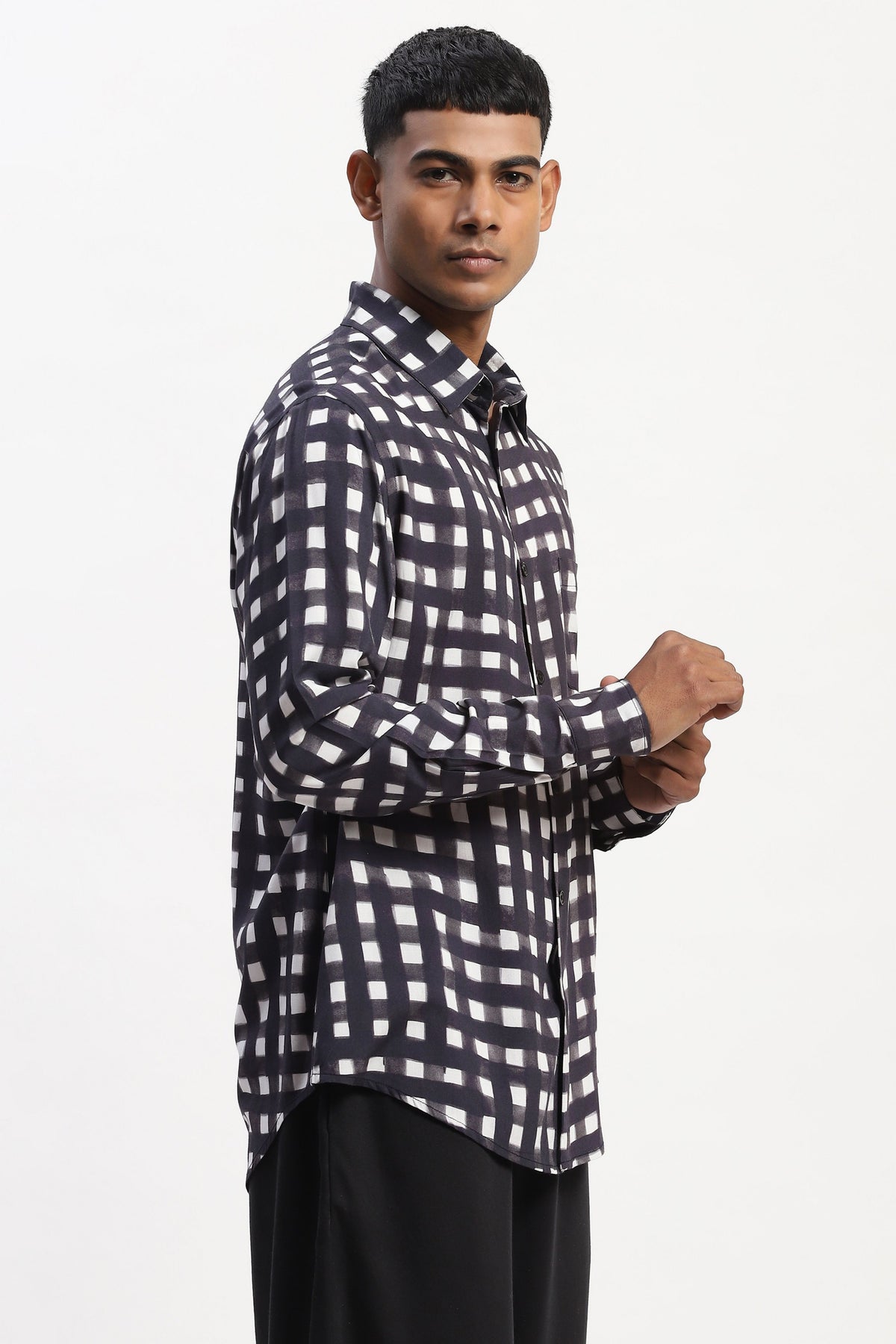 Watercolour Checks Shirt