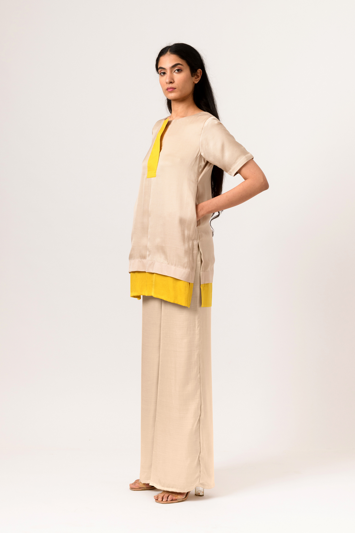 Yellow ecru co-ord