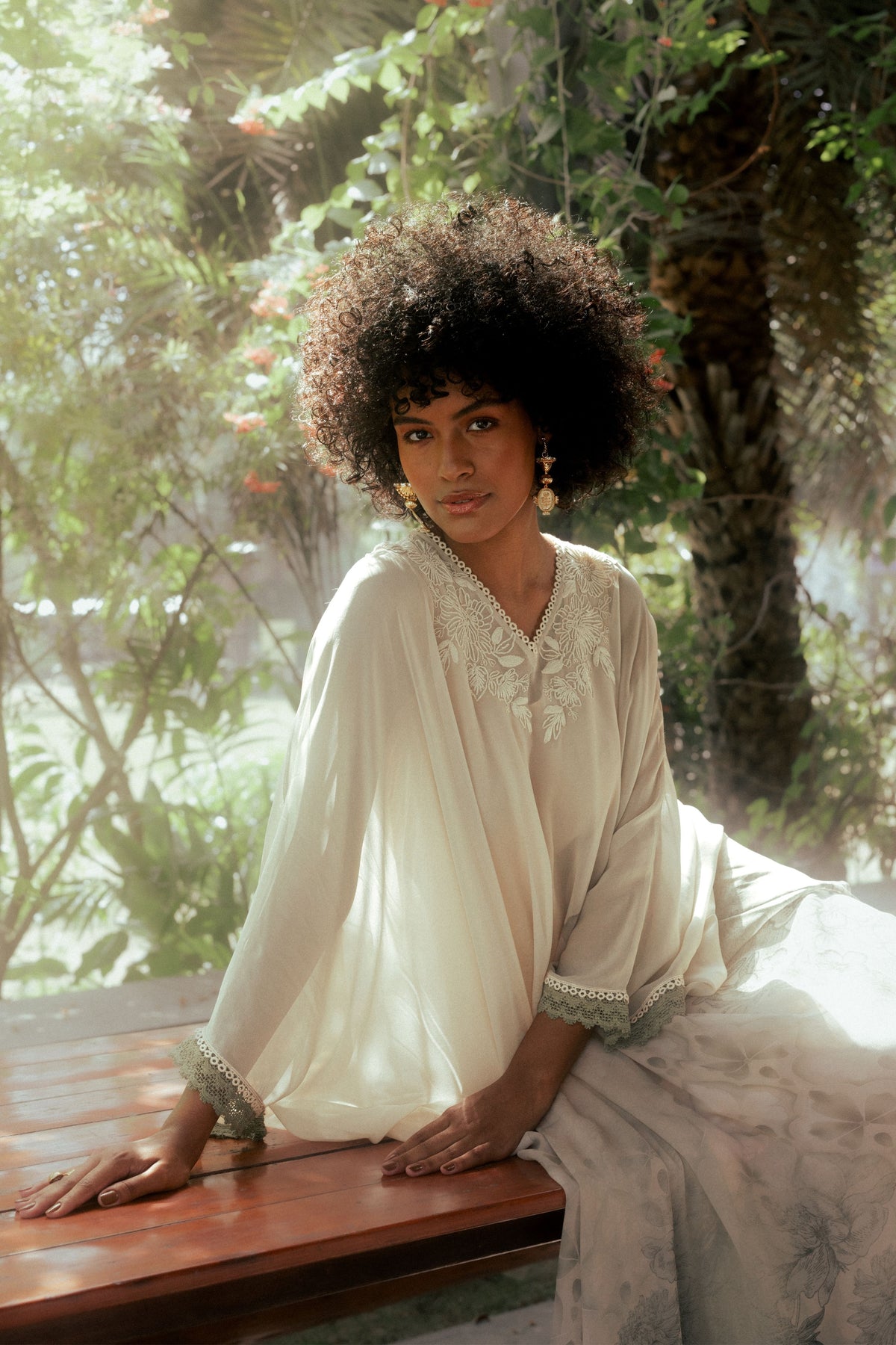 Ira Printed Kaftan