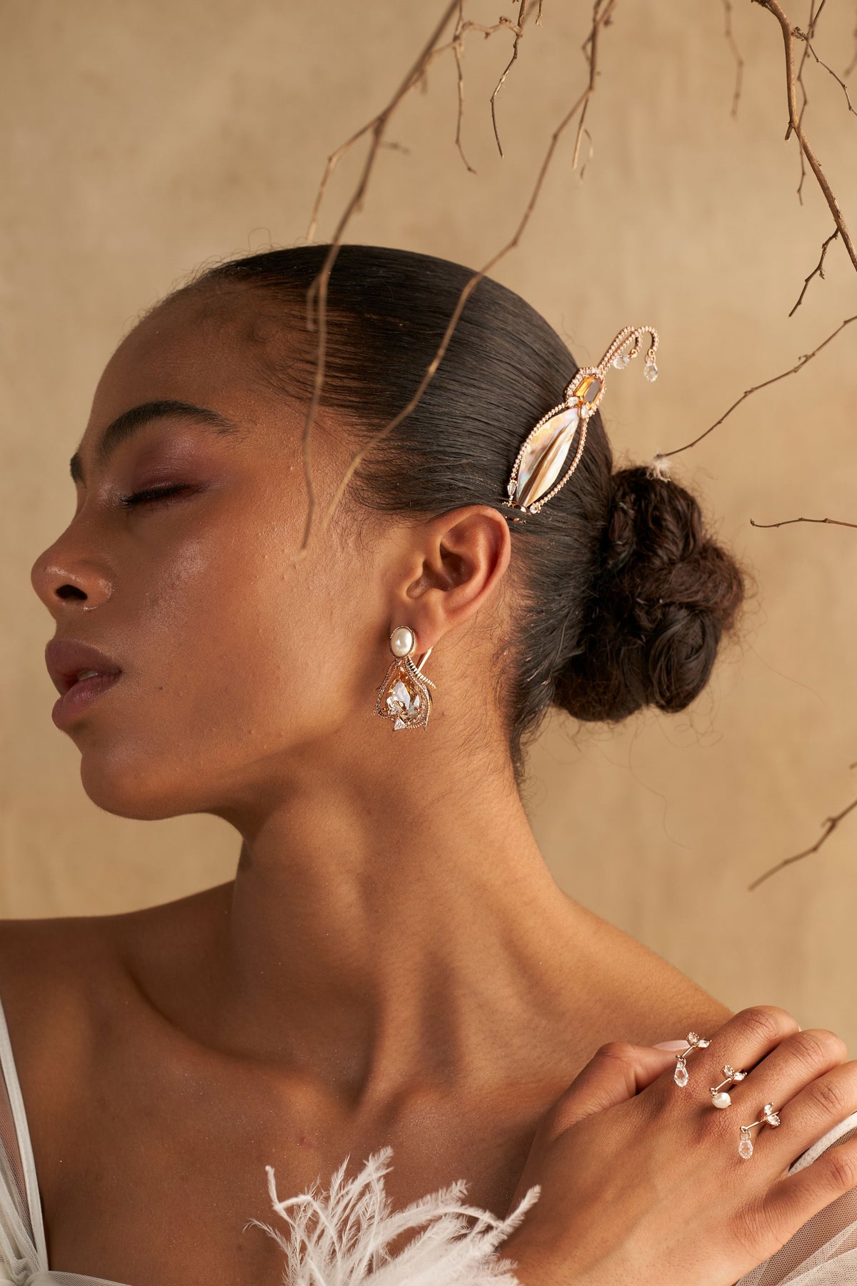 Le Palm Serefina Turban Pin