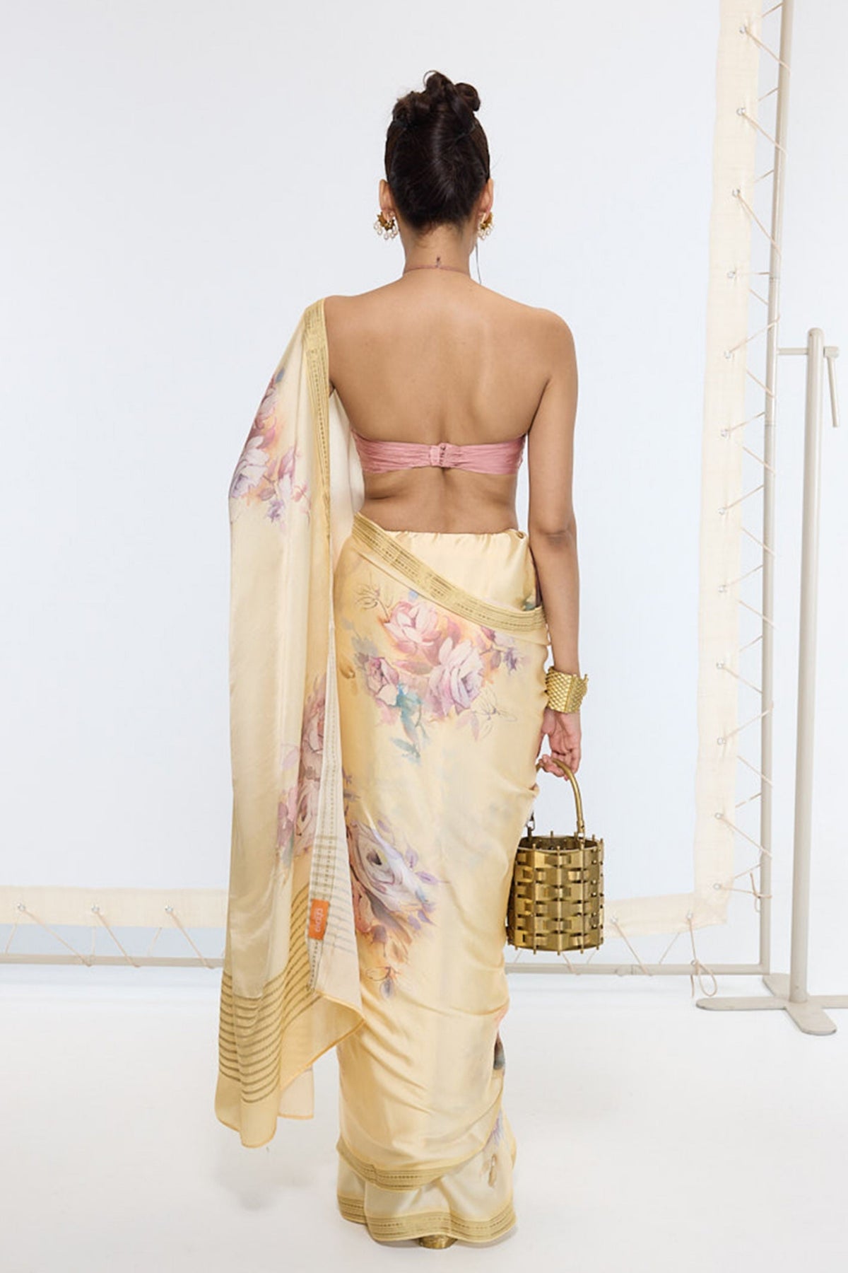 Handwoven Biscotti Printed Saree