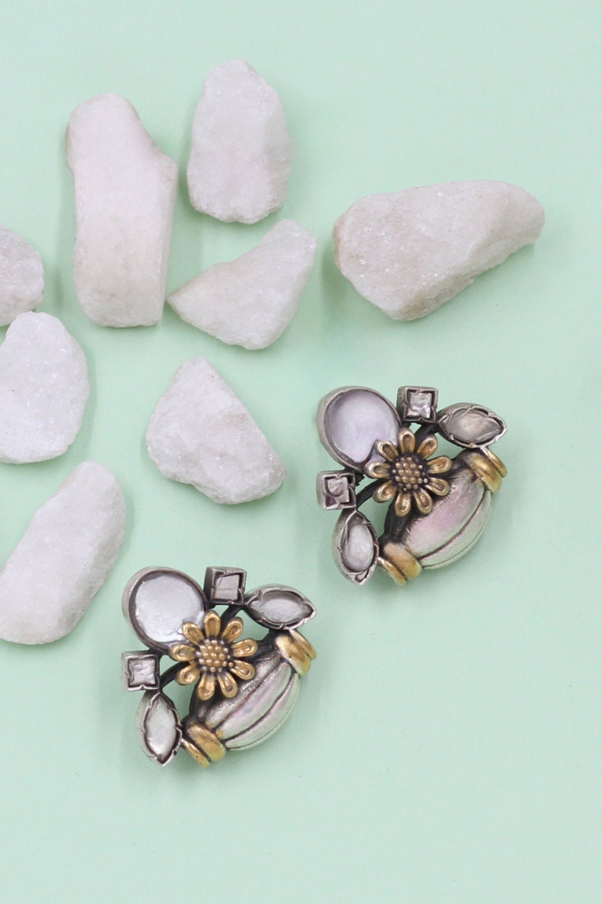Timeless Silver Handcrafted Earring