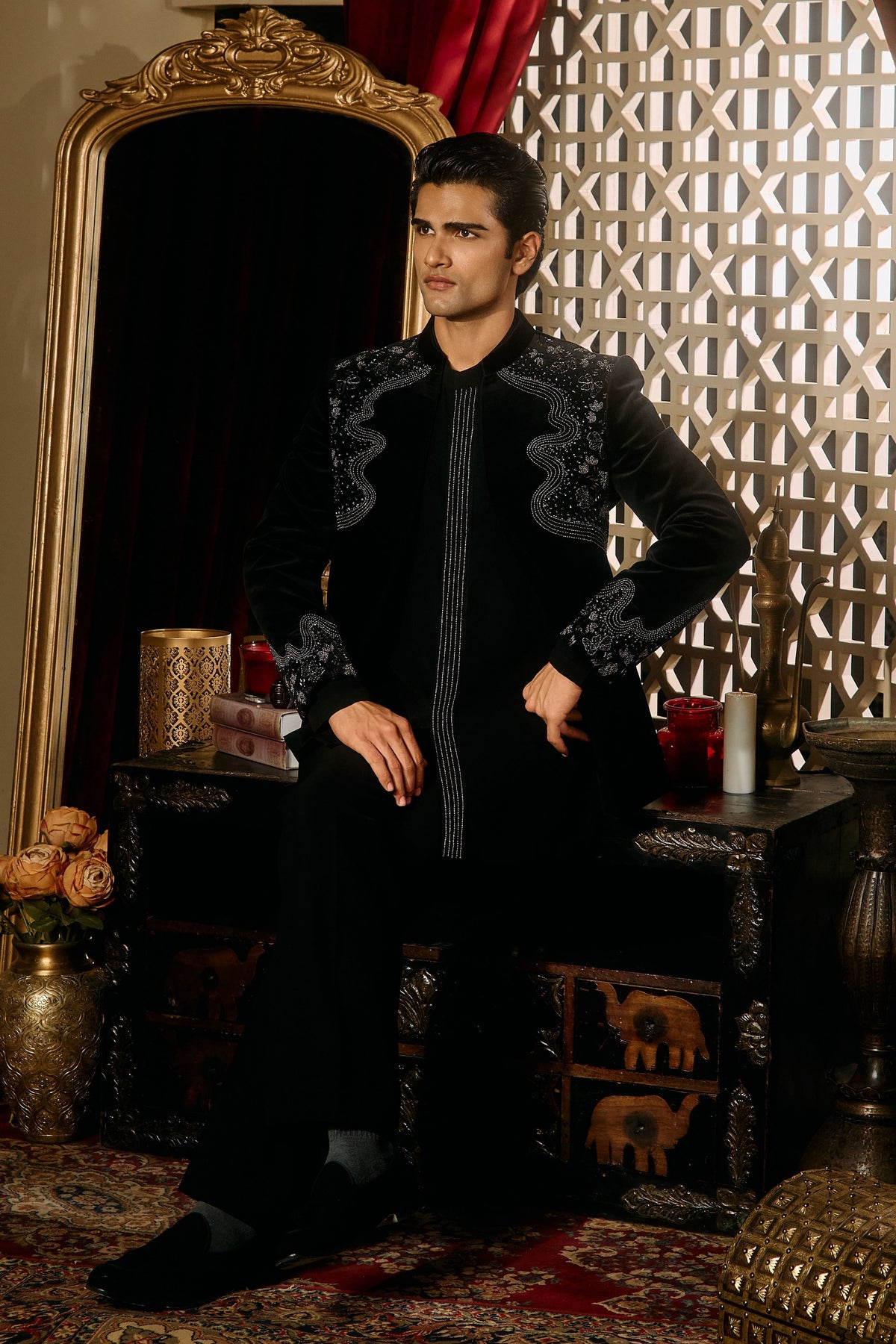 Shadow Short Jacket Set