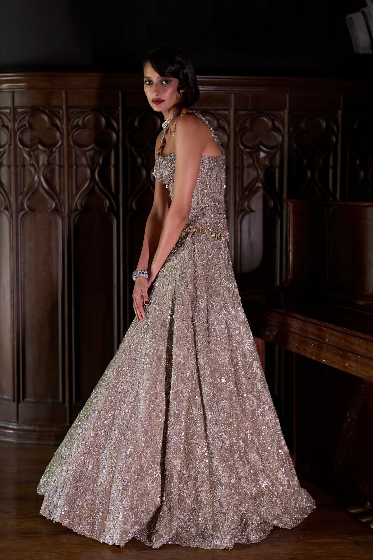 Golden Hour Lehenga Set