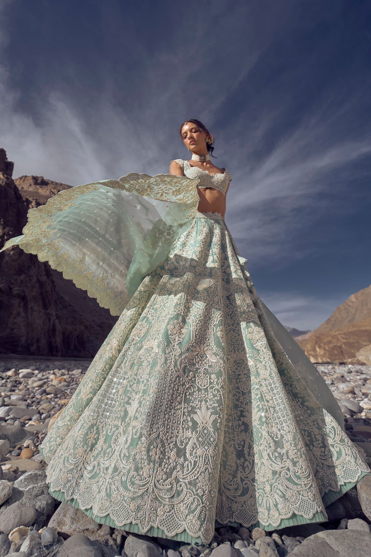 Luna Lehenga Set