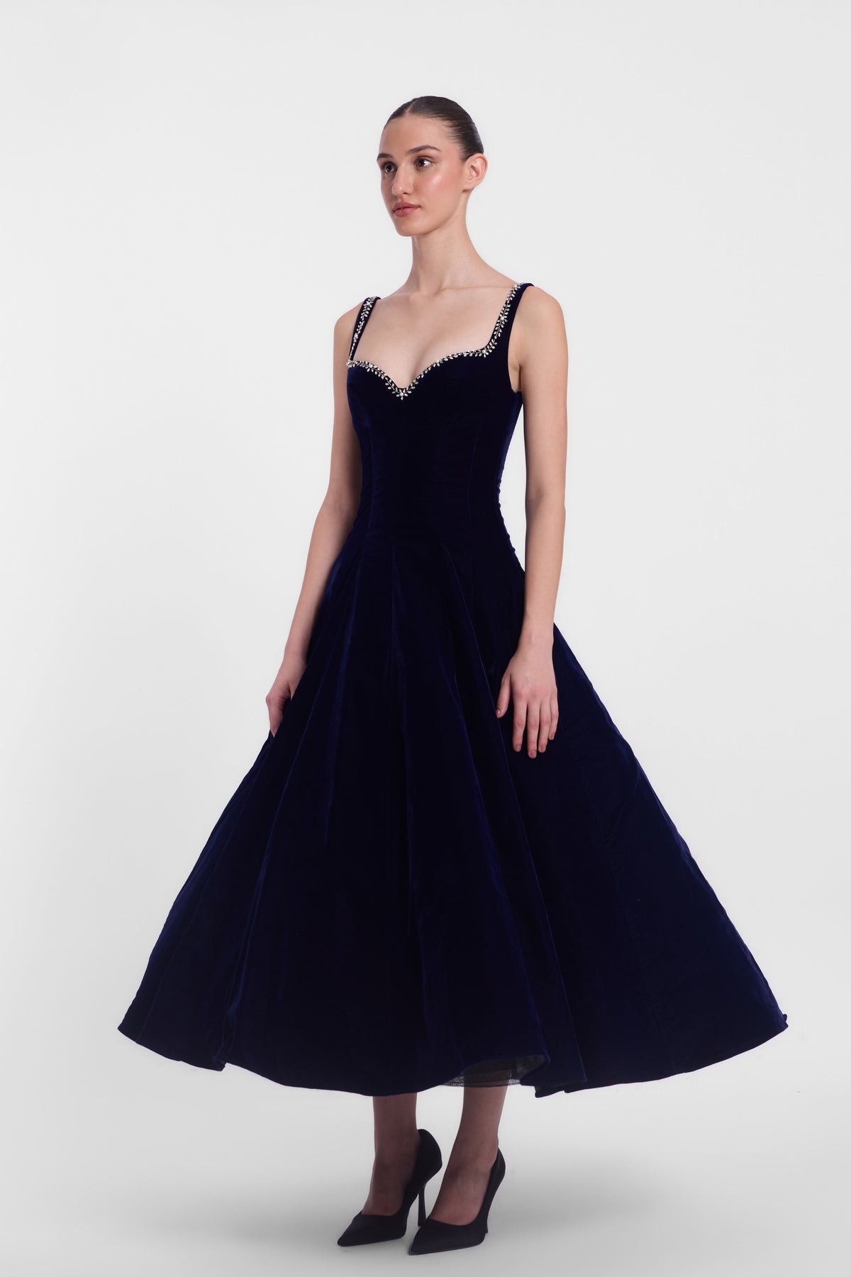 Sweetheart Midi Dress