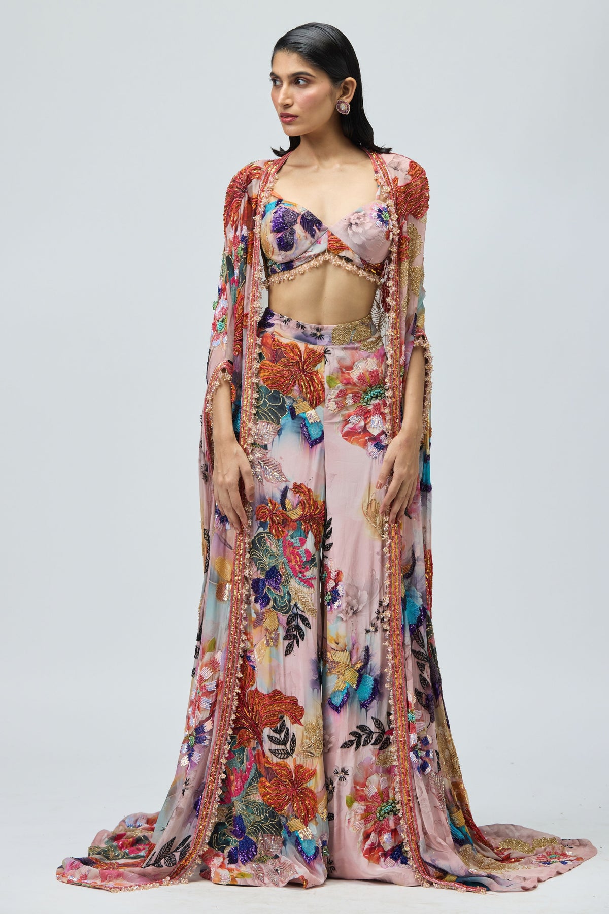 Printed Ggt Cape Set