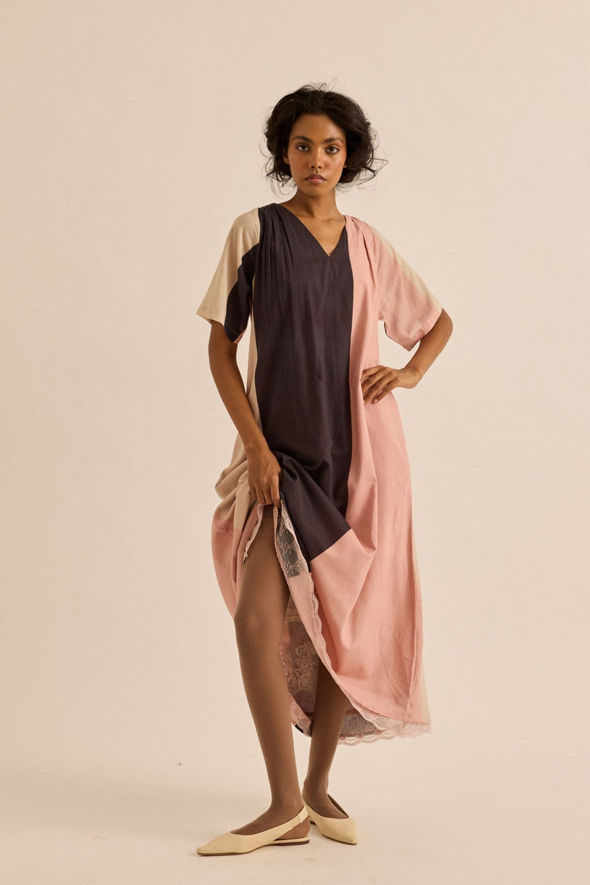 Puce Dress