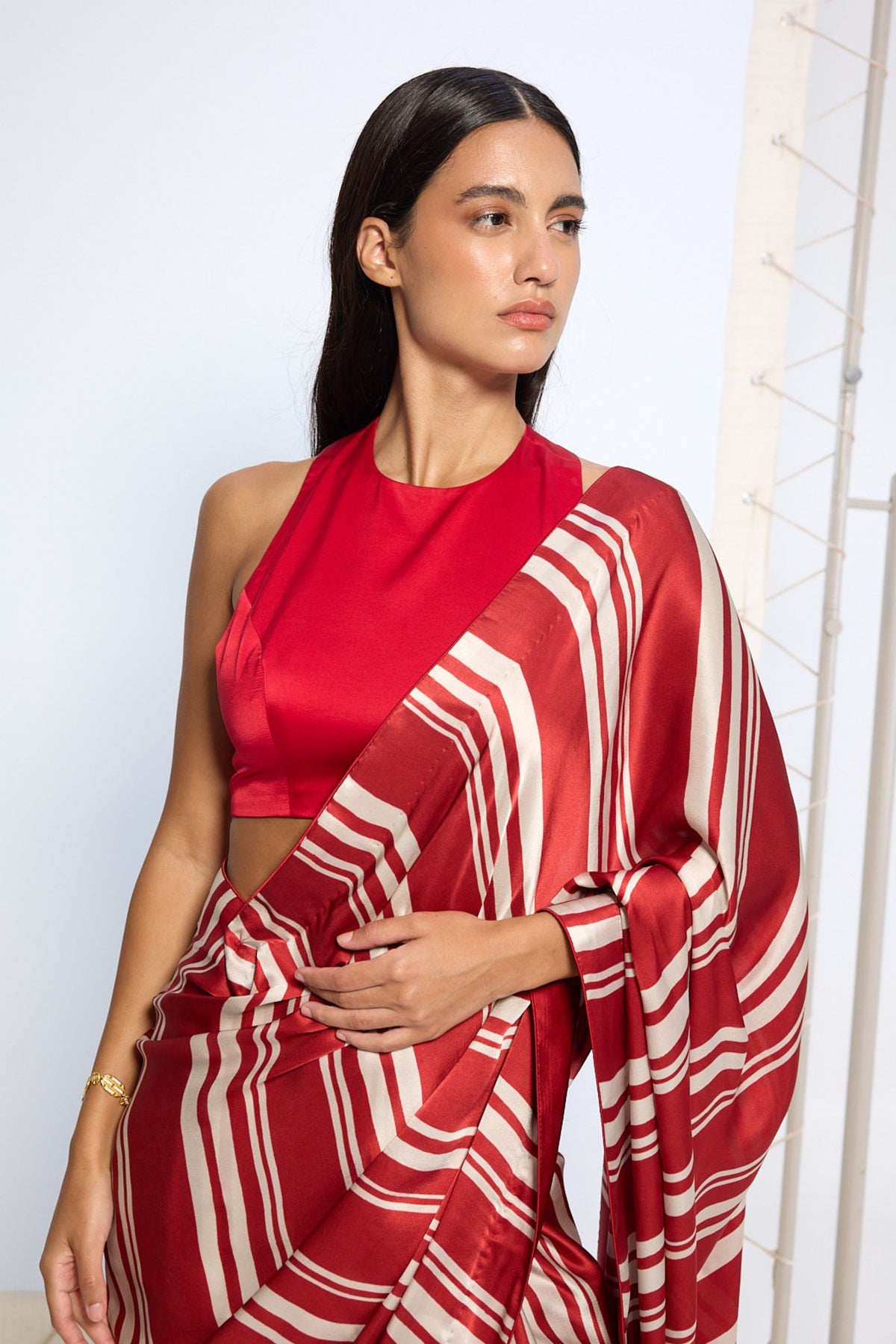 Silk Striped Saree