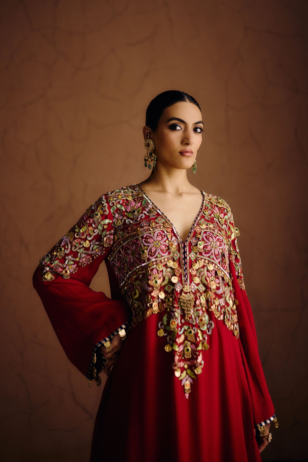 Surkhi Kurta Set
