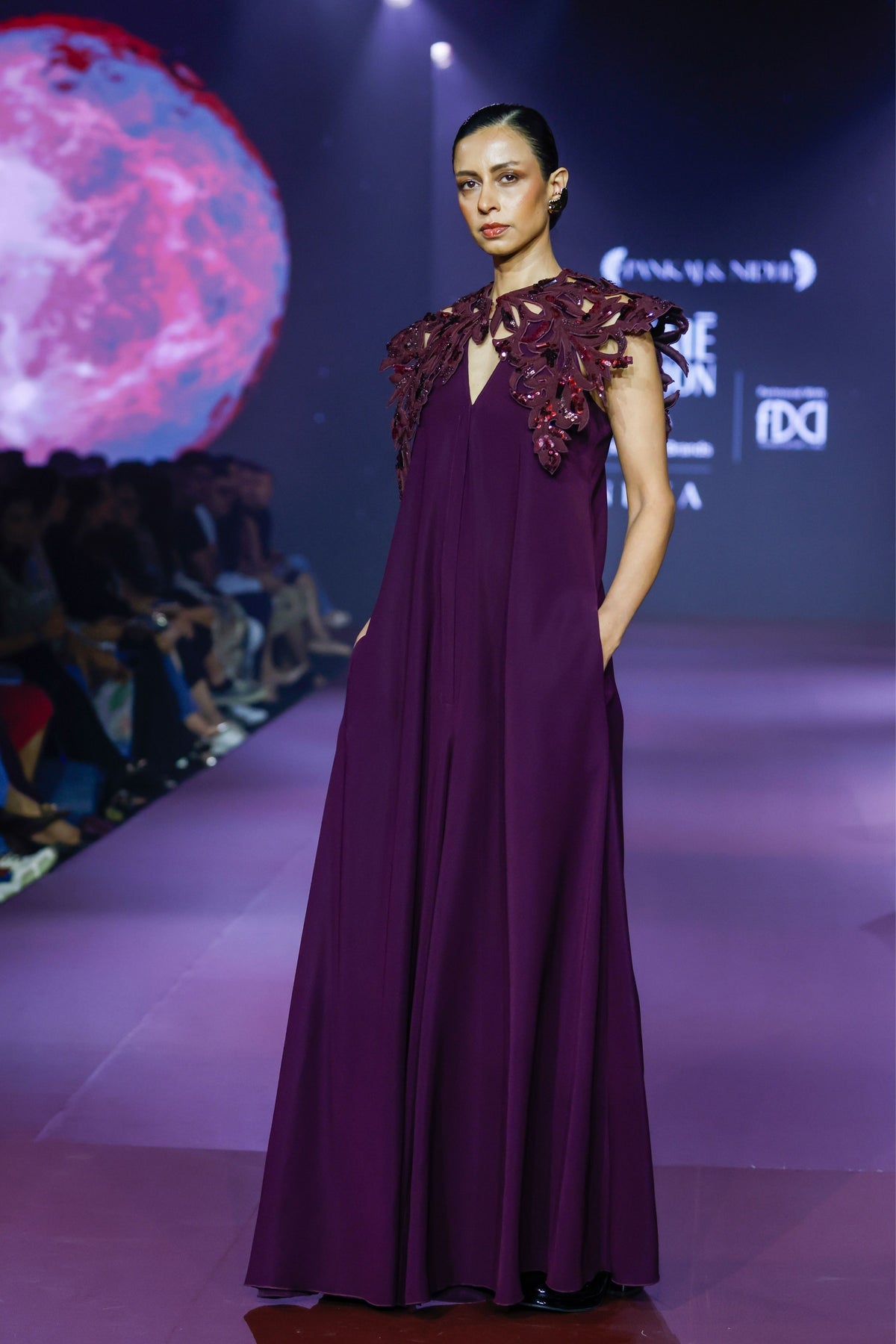 Rose Fluid Jumpsuit Set