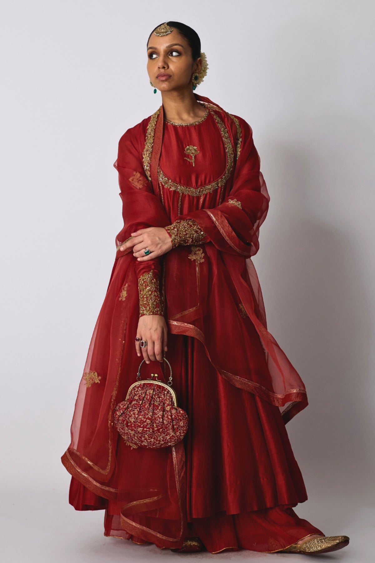 Madhvi Anarkali Set