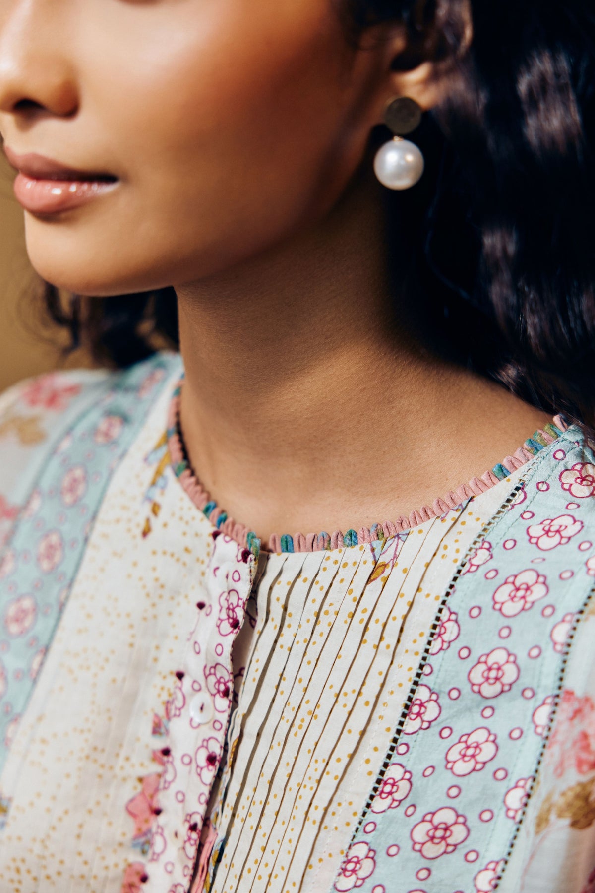 Block Printed Kurta Set