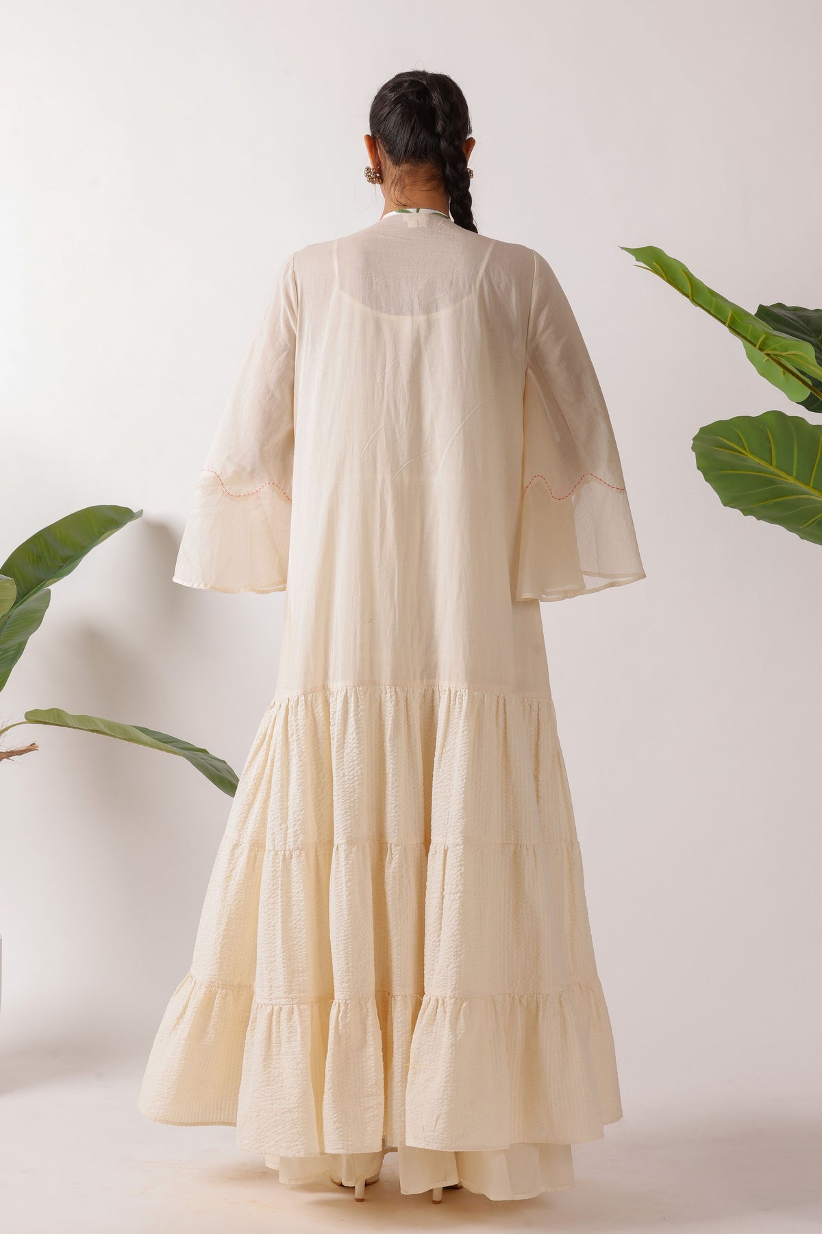 Balloon Sleeves Tier Overgarment
