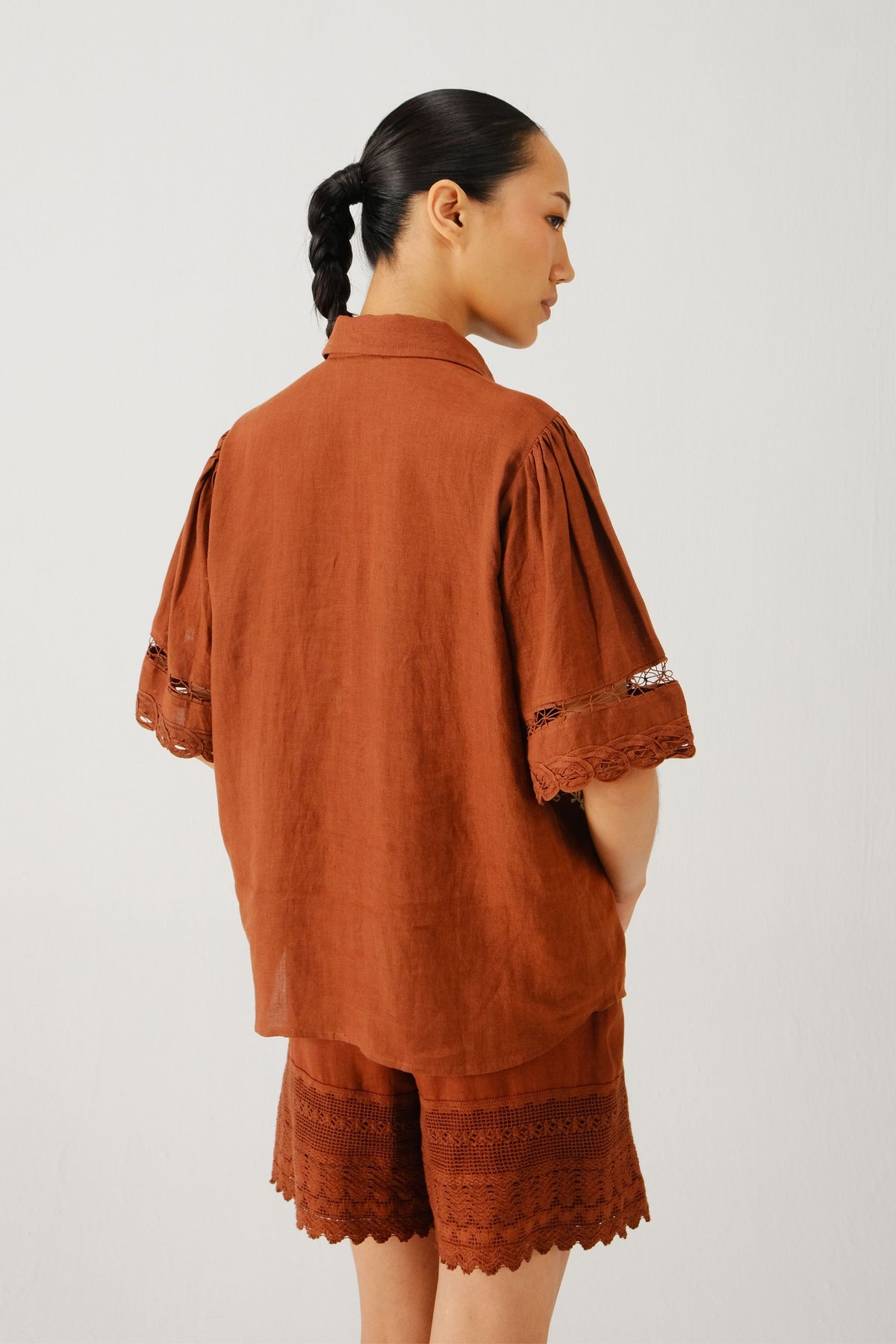 Rust Victorian Shirt