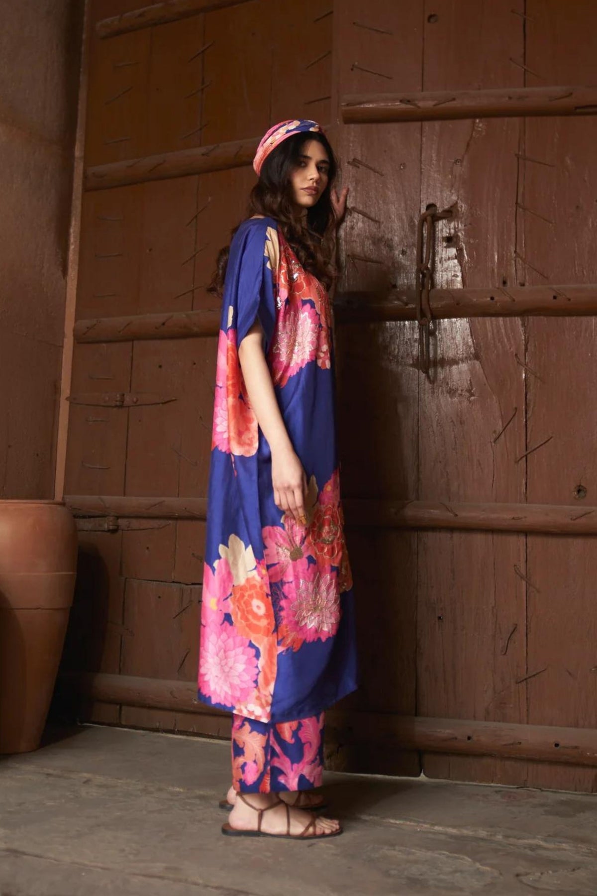 Blue Moroccan Oversize Set